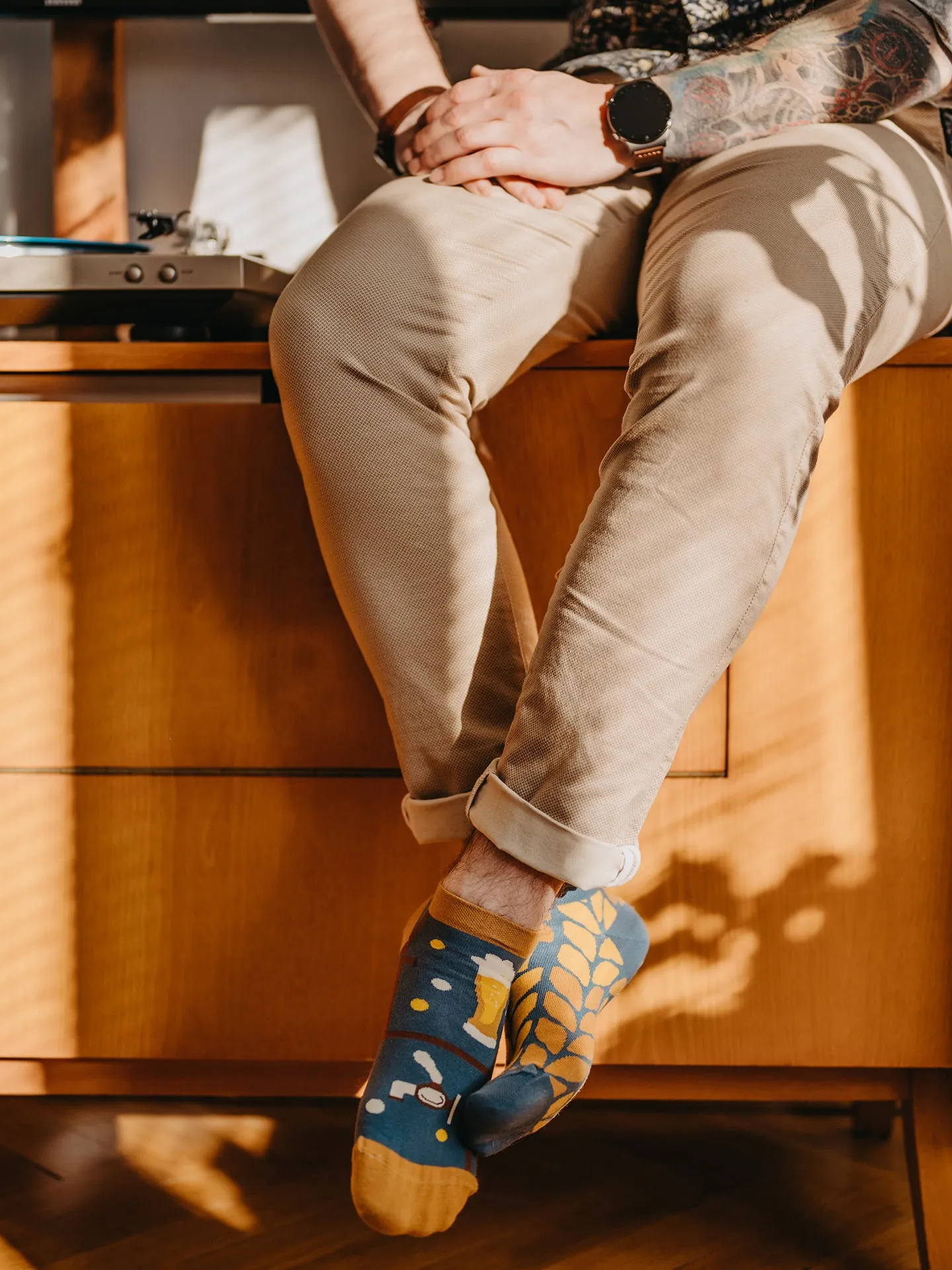 Lustige Knöchelsocken Zeit für ein Bier - Image 5