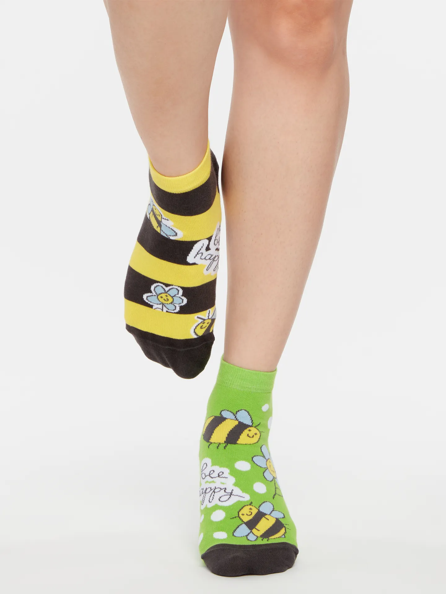 Lustige Knöchelsocken Bienen - Image 2