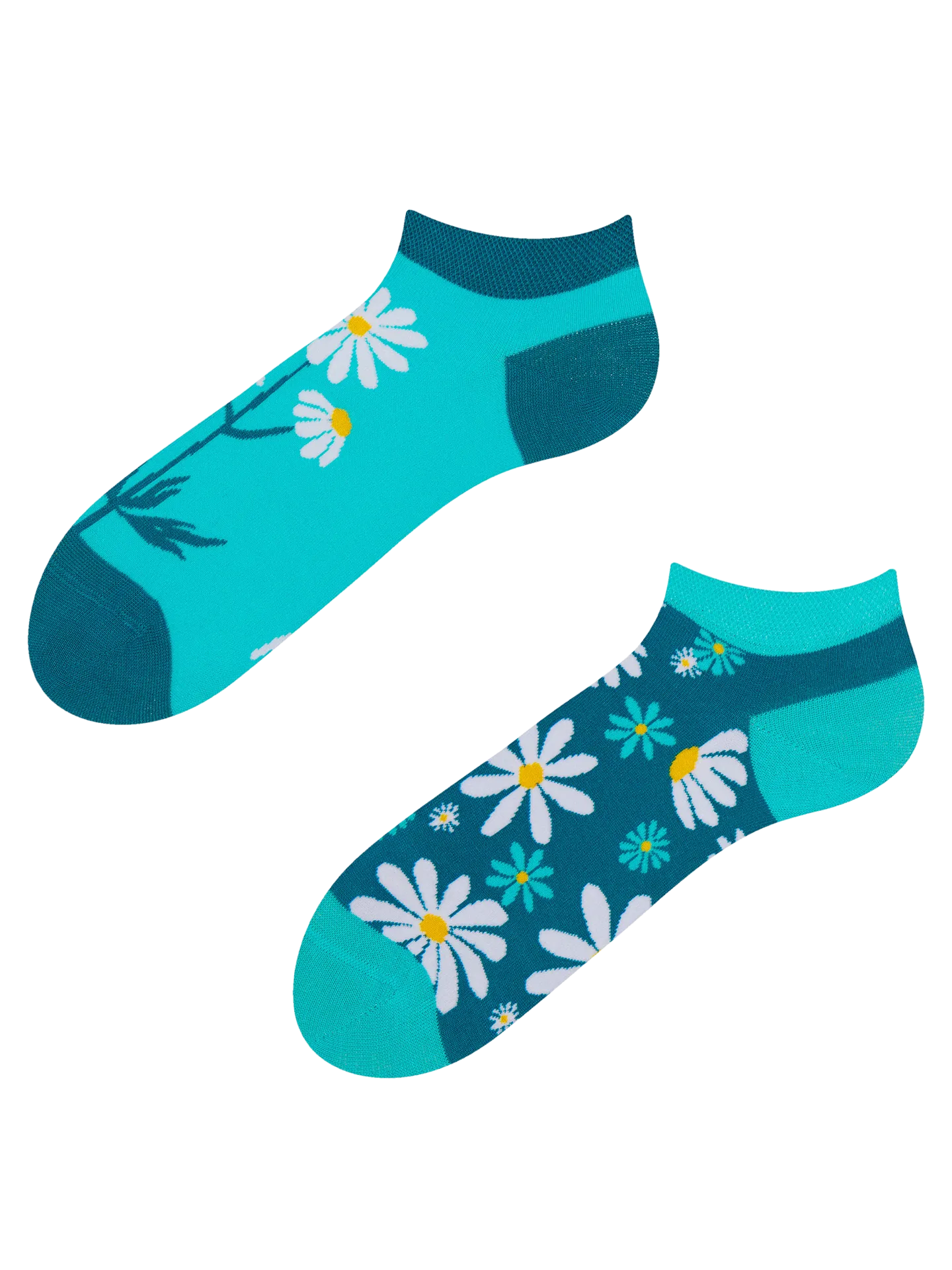 Lustige Knöchelsocken Kamillen