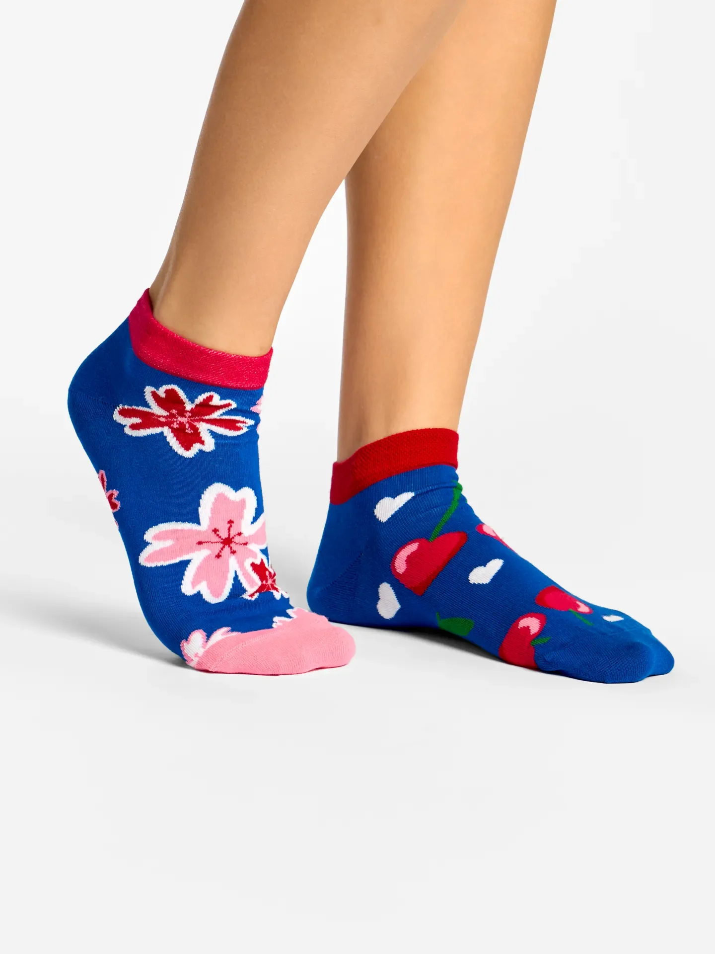 Lustige Knöchelsocken Kirschenliebe - Image 3
