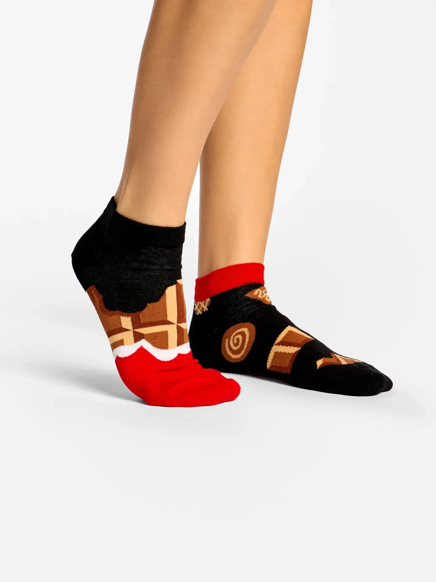 Lustige Knöchelsocken Schokoladenliebe - Image 3