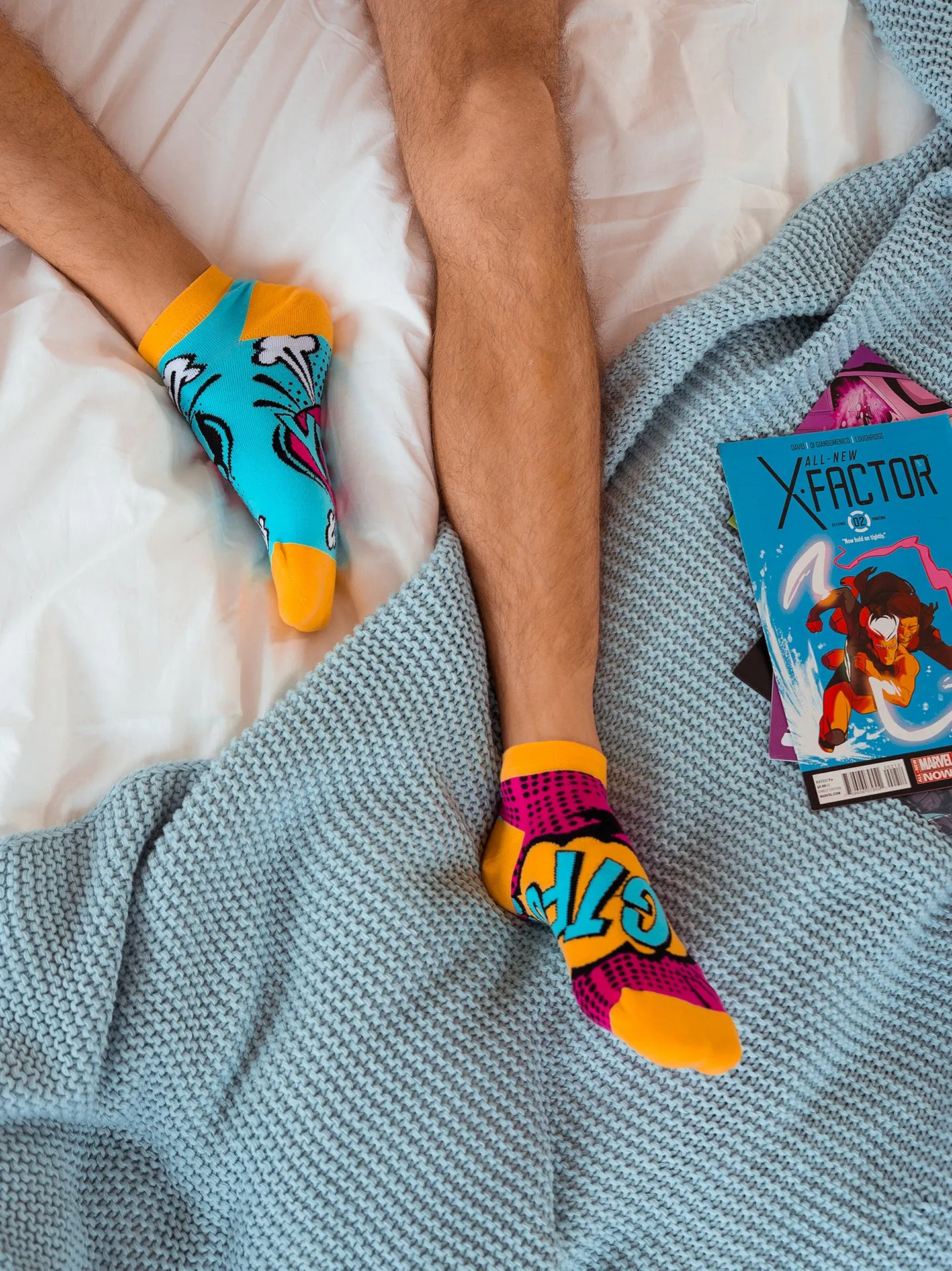 Lustige Knöchelsocken Comics - Image 4