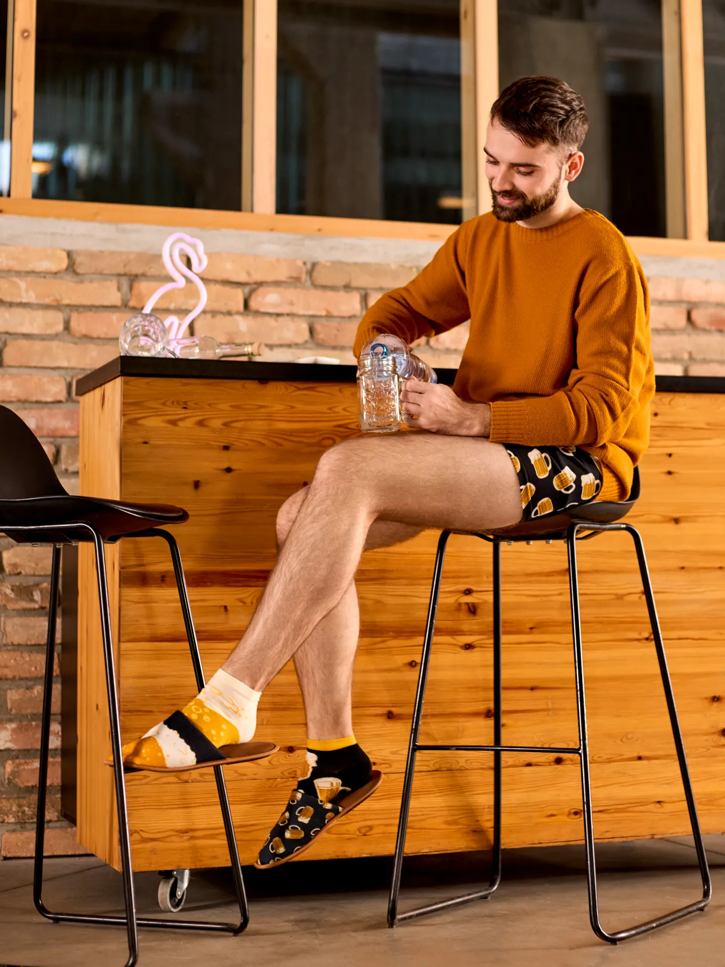 Lustige Knöchelsocken Bier vom Fass - Image 6