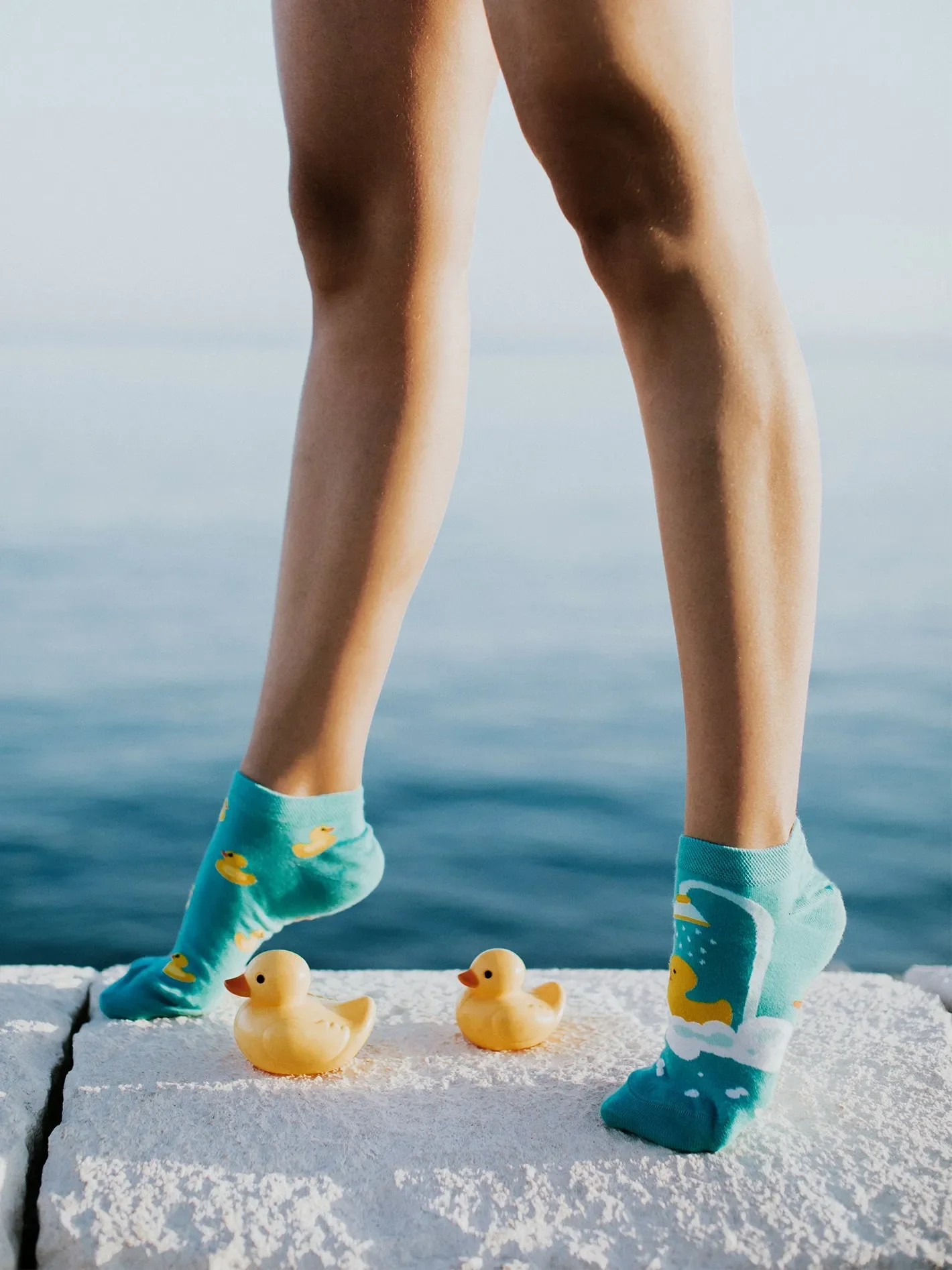 Lustige Knöchelsocken Enten - Image 2