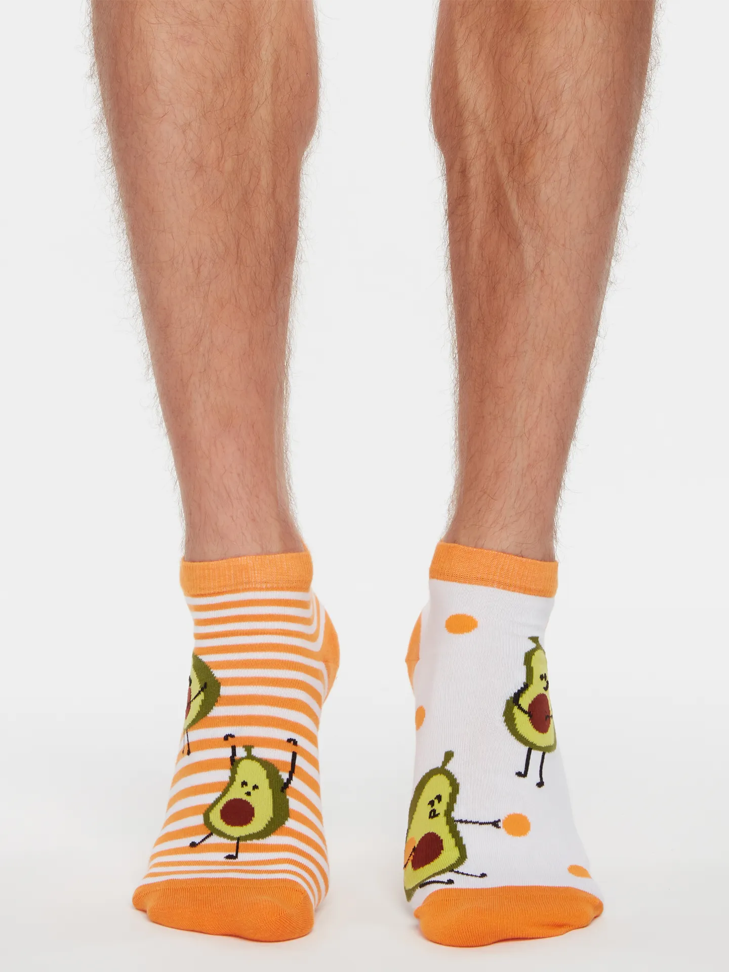 Lustige Knöchelsocken Lustige Avocado - Image 2