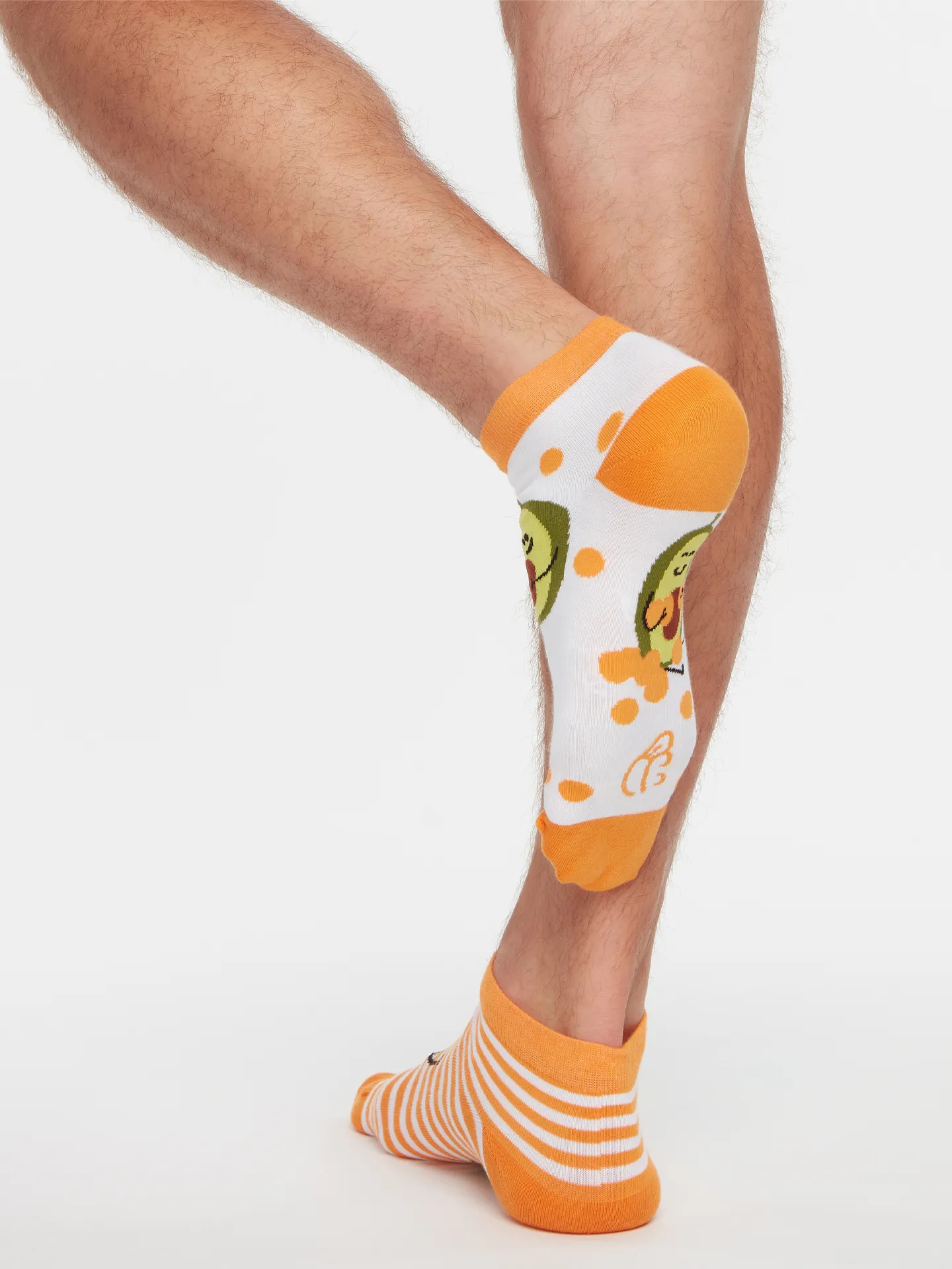 Lustige Knöchelsocken Lustige Avocado - Image 3