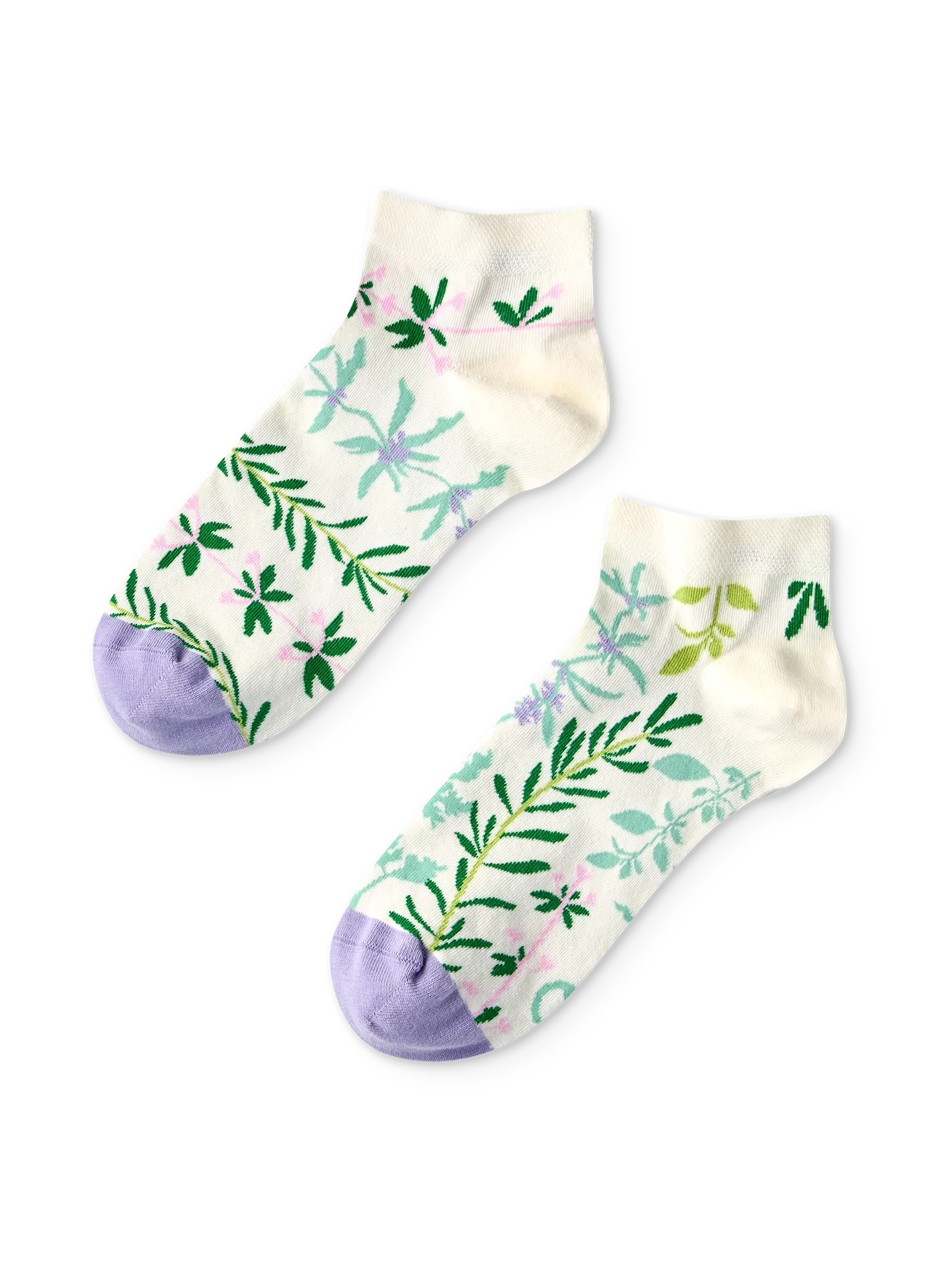 Lustige Knöchelsocken Gartenkräuter
