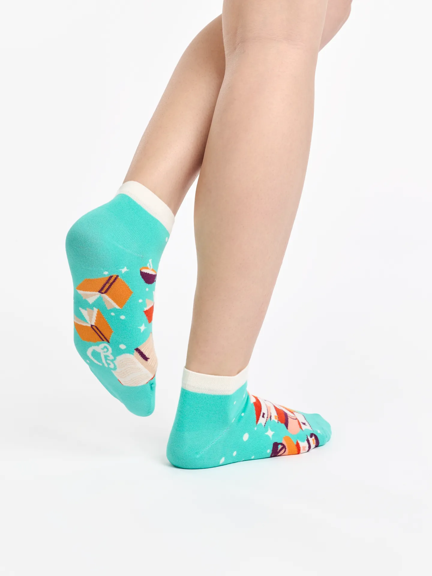 Lustige Knöchelsocken Zauberbücher - Image 3