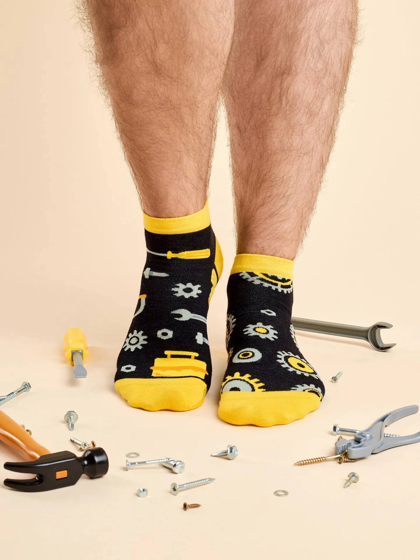 Lustige Knöchelsocken Mechaniker - Image 4