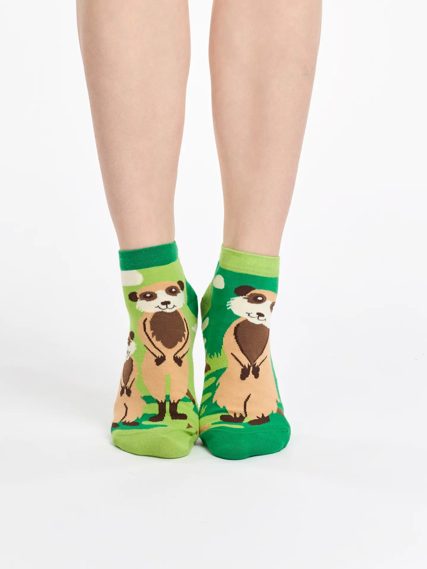Lustige Knöchelsocken Erdmännchen - Image 2