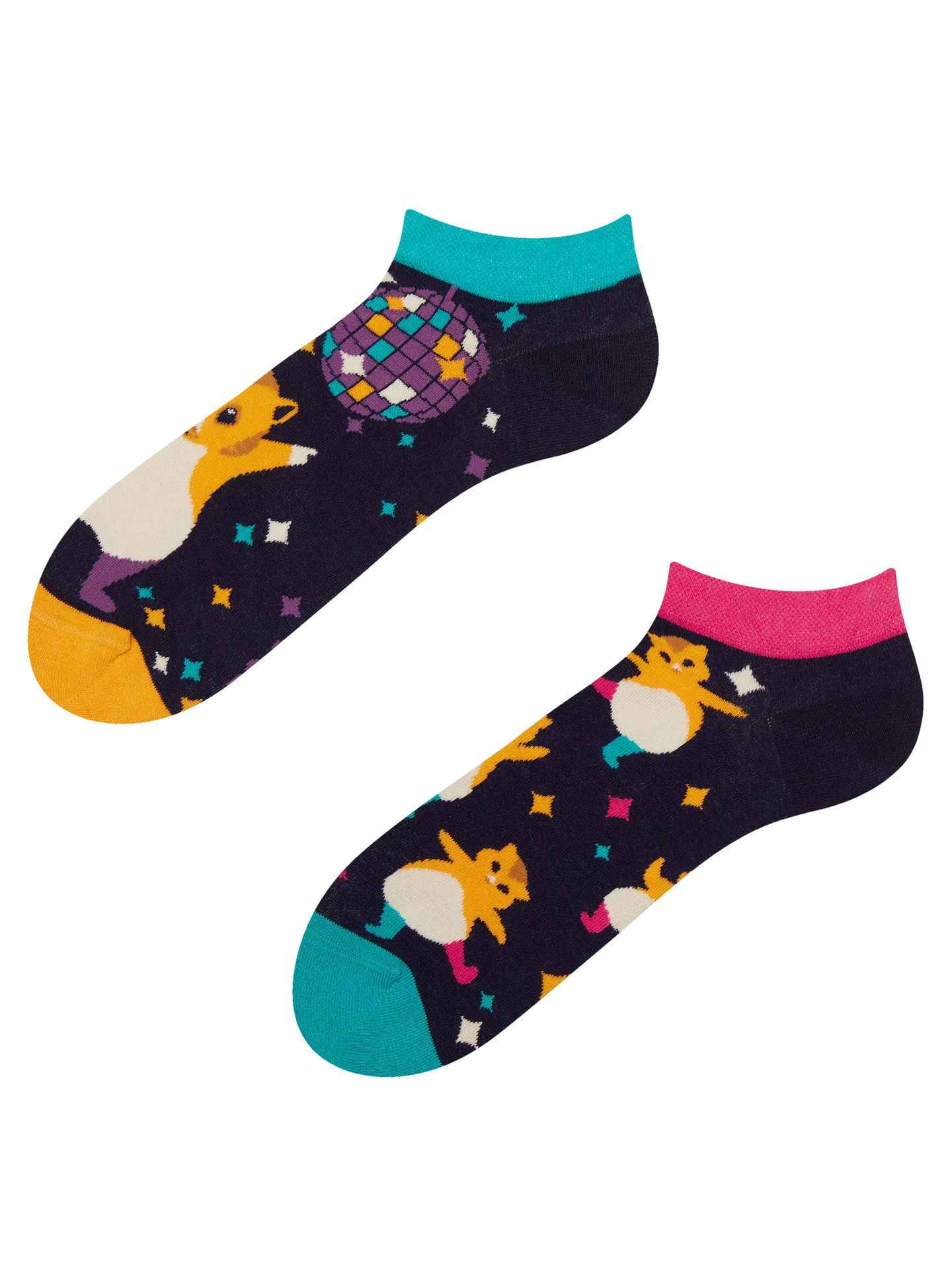 Lustige Knöchelsocken Party-Hamster