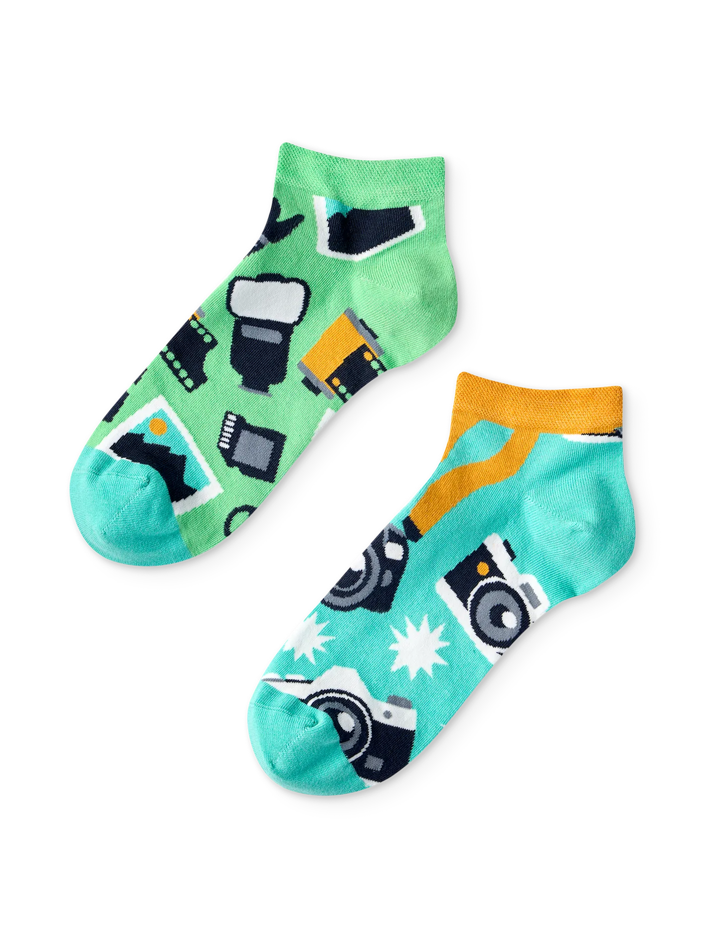 Lustige Knöchelsocken Fotograf
