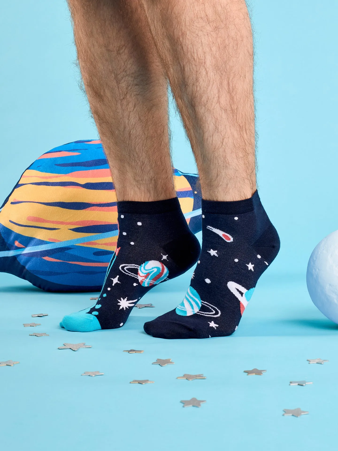Lustige Knöchelsocken Planeten - Image 4