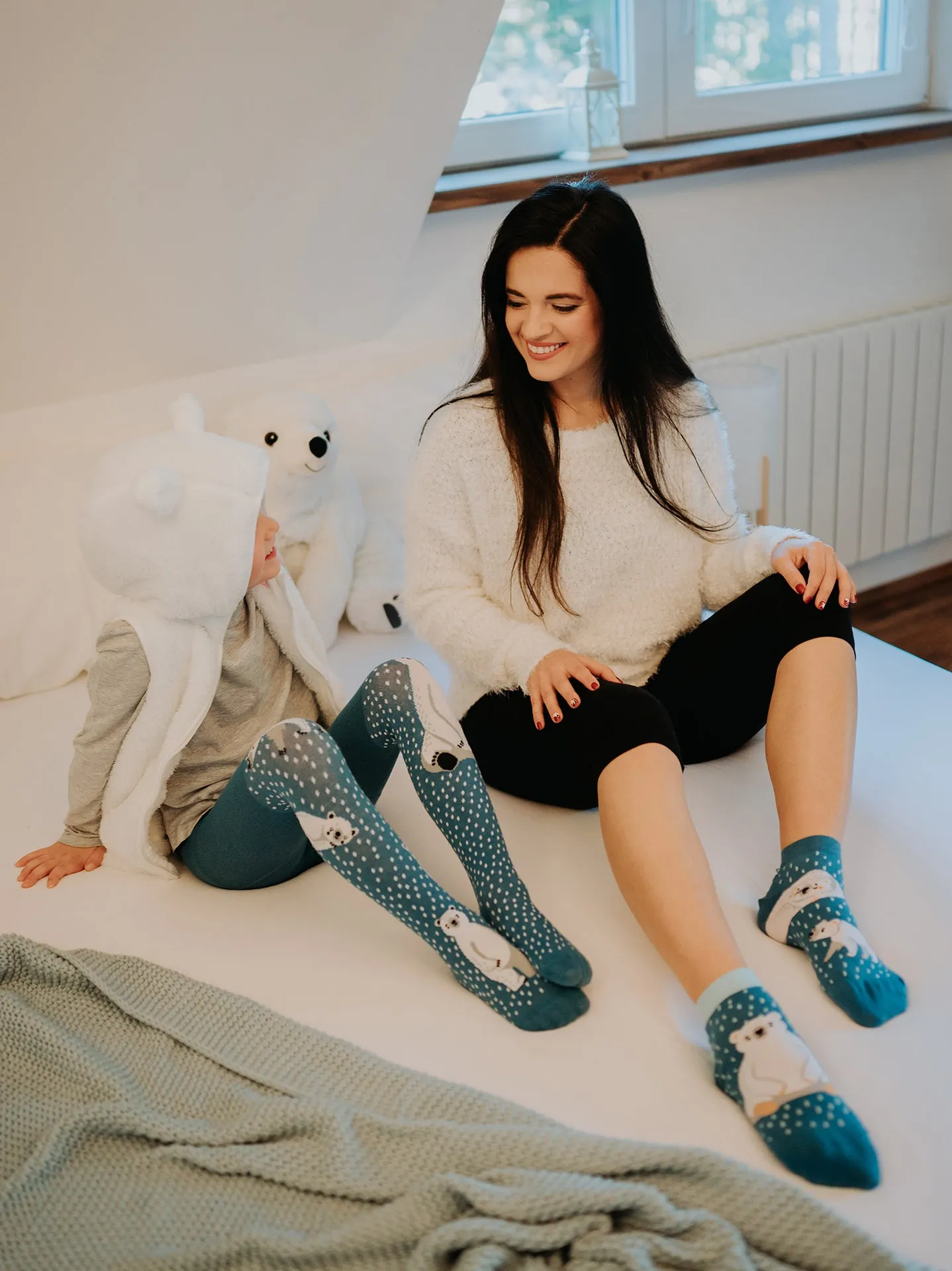 Lustige Knöchelsocken Eisbären - Image 6