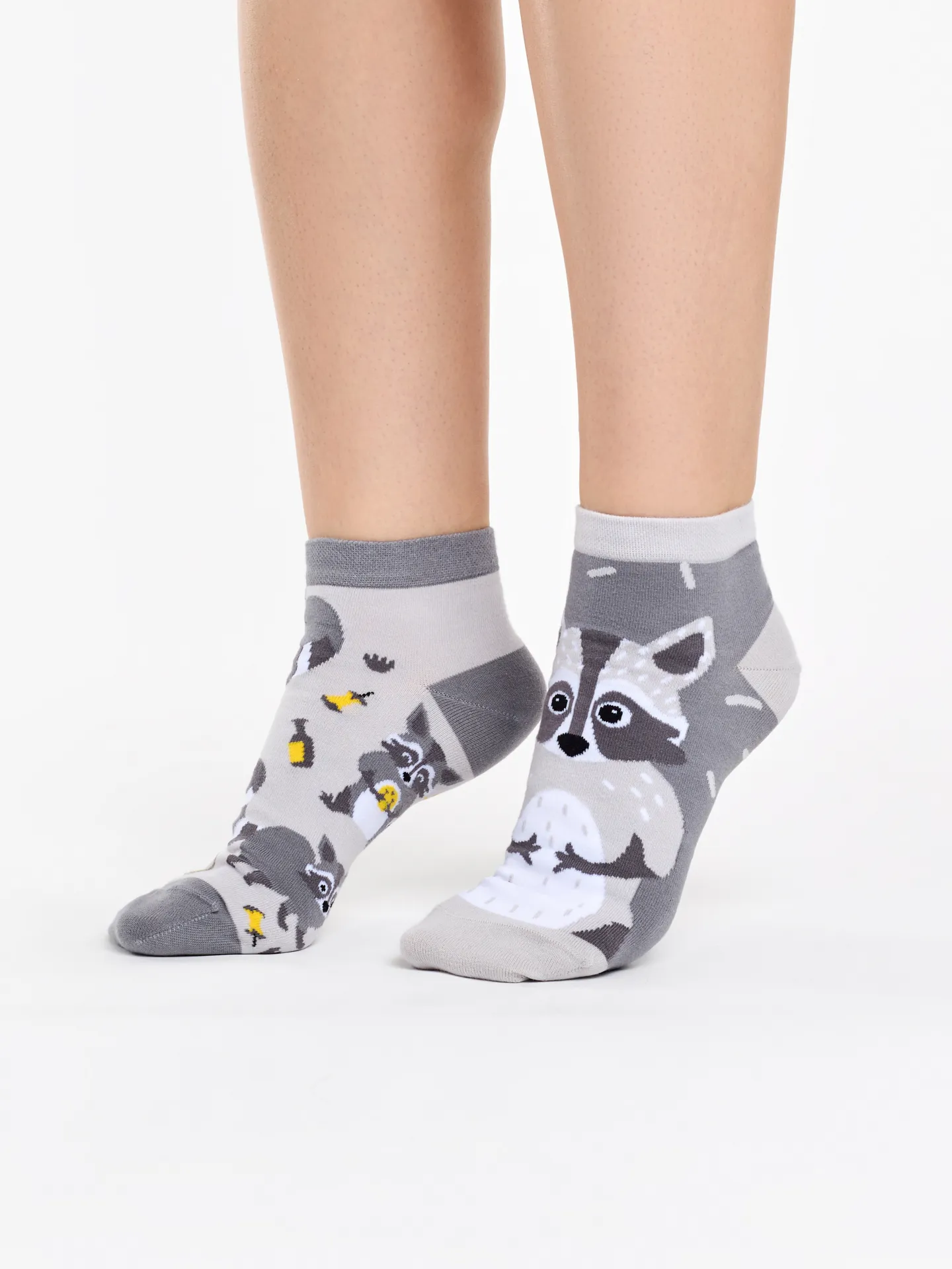 Lustige Knöchelsocken Waschbär - Image 2