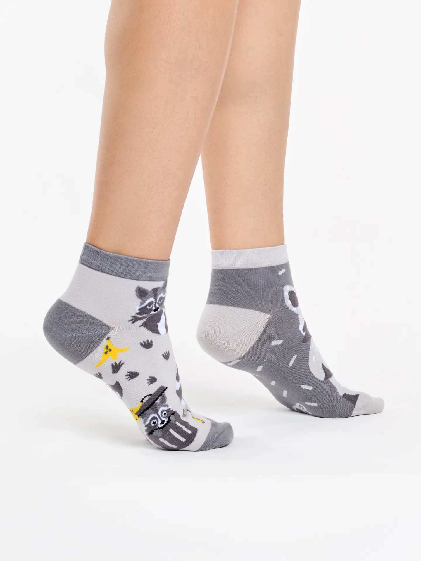 Lustige Knöchelsocken Waschbär - Image 3