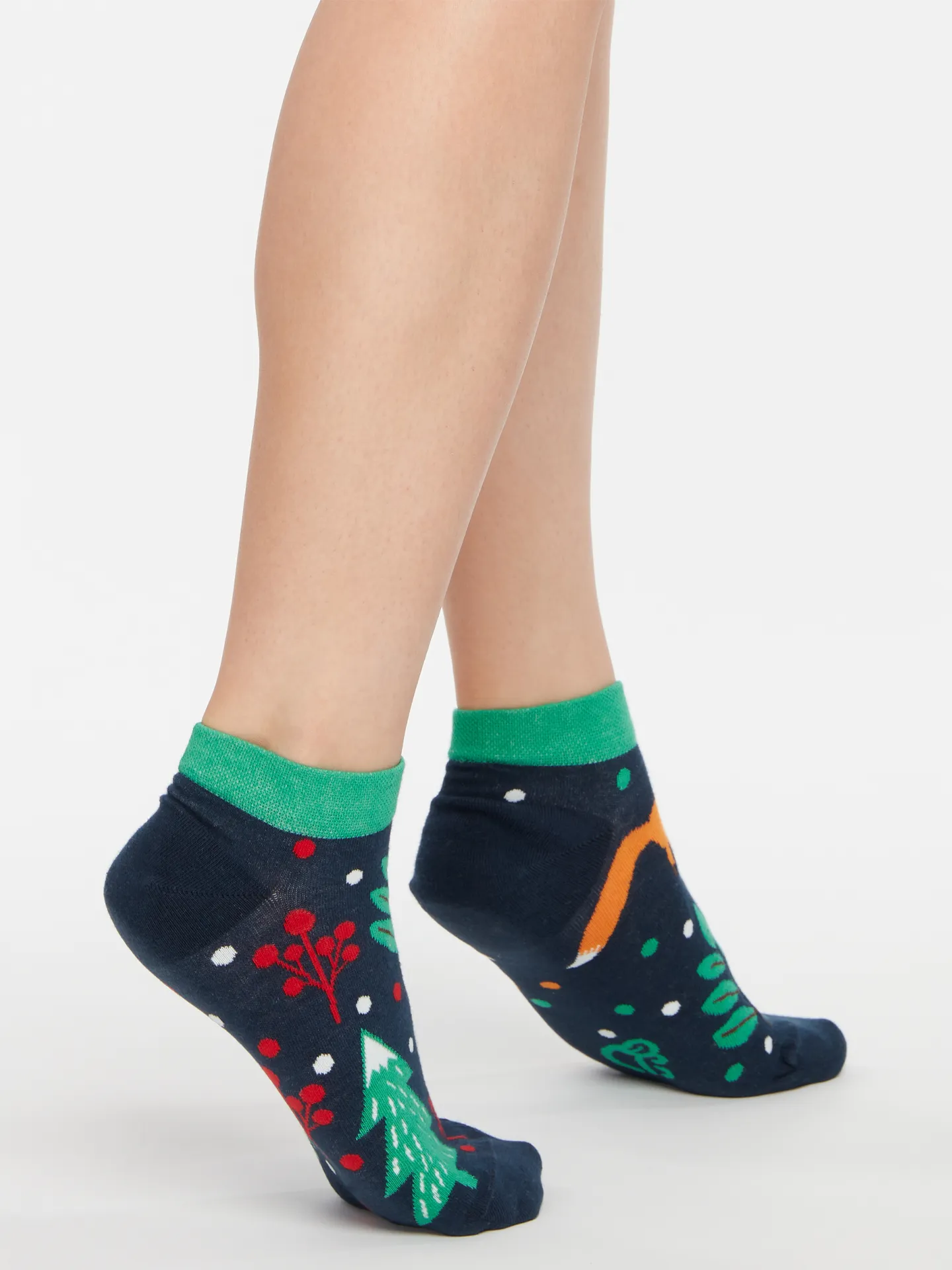 Lustige Knöchelsocken Rotfuchs - Image 3