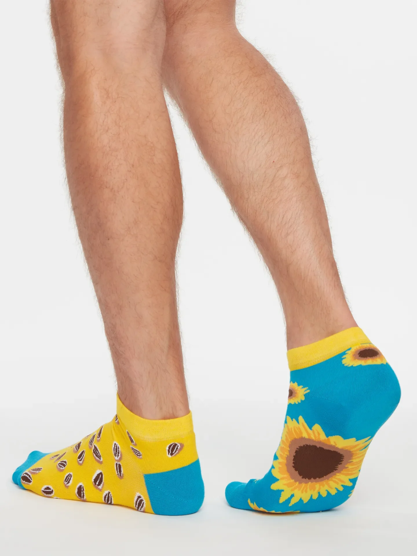 Lustige Knöchelsocken Sonnenblume - Image 3
