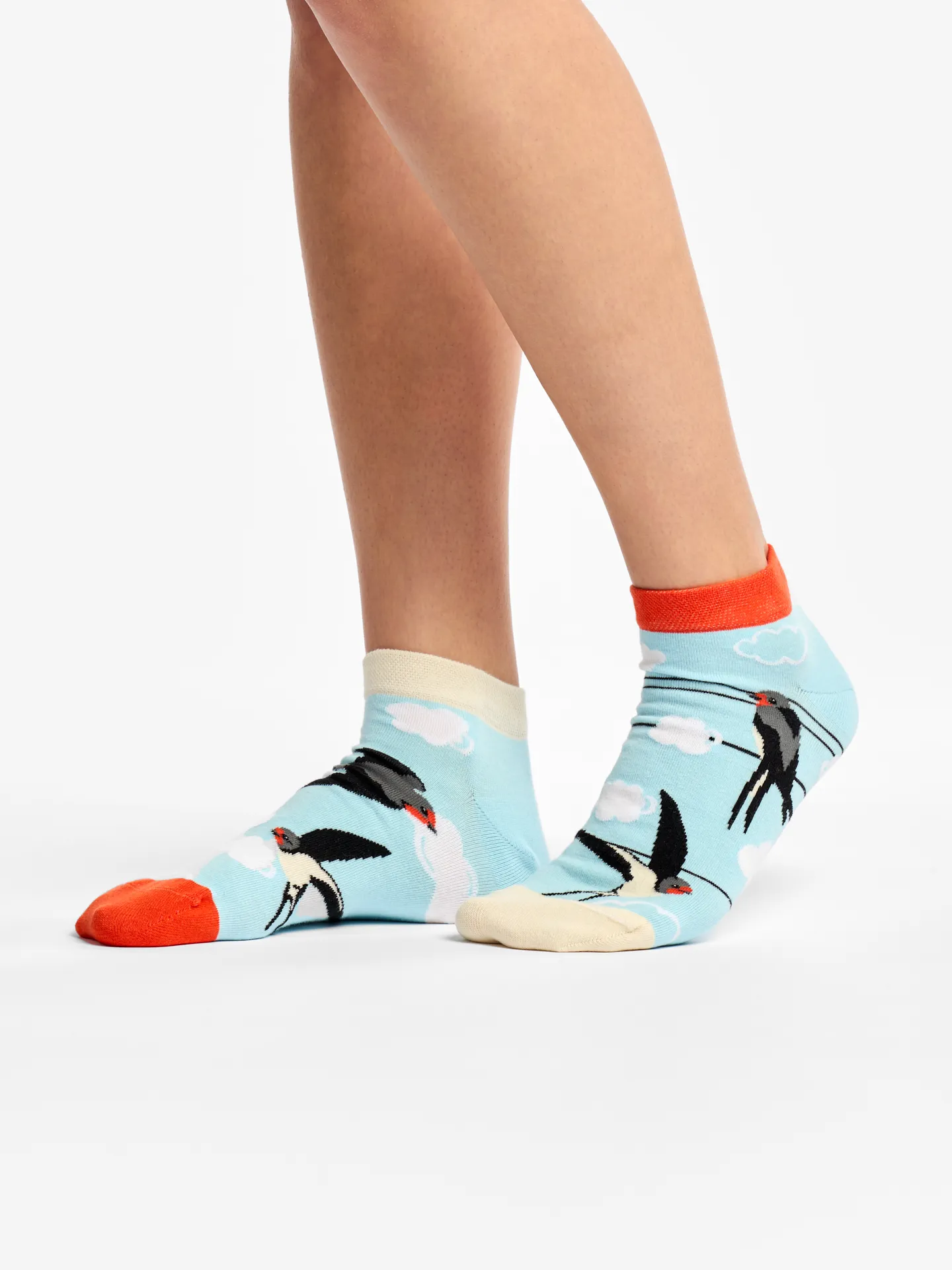 Lustige Knöchelsocken Schwalben - Image 2