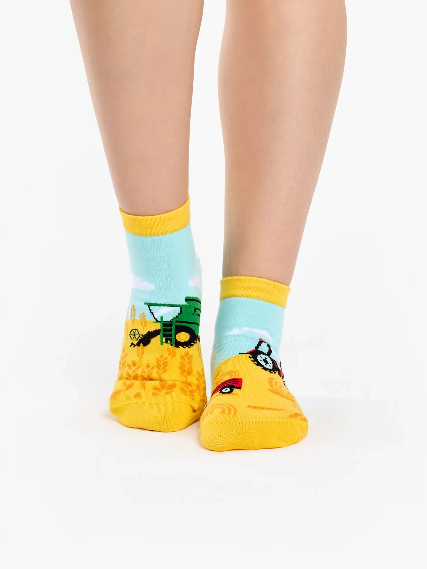 Lustige Knöchelsocken Traktor - Image 2