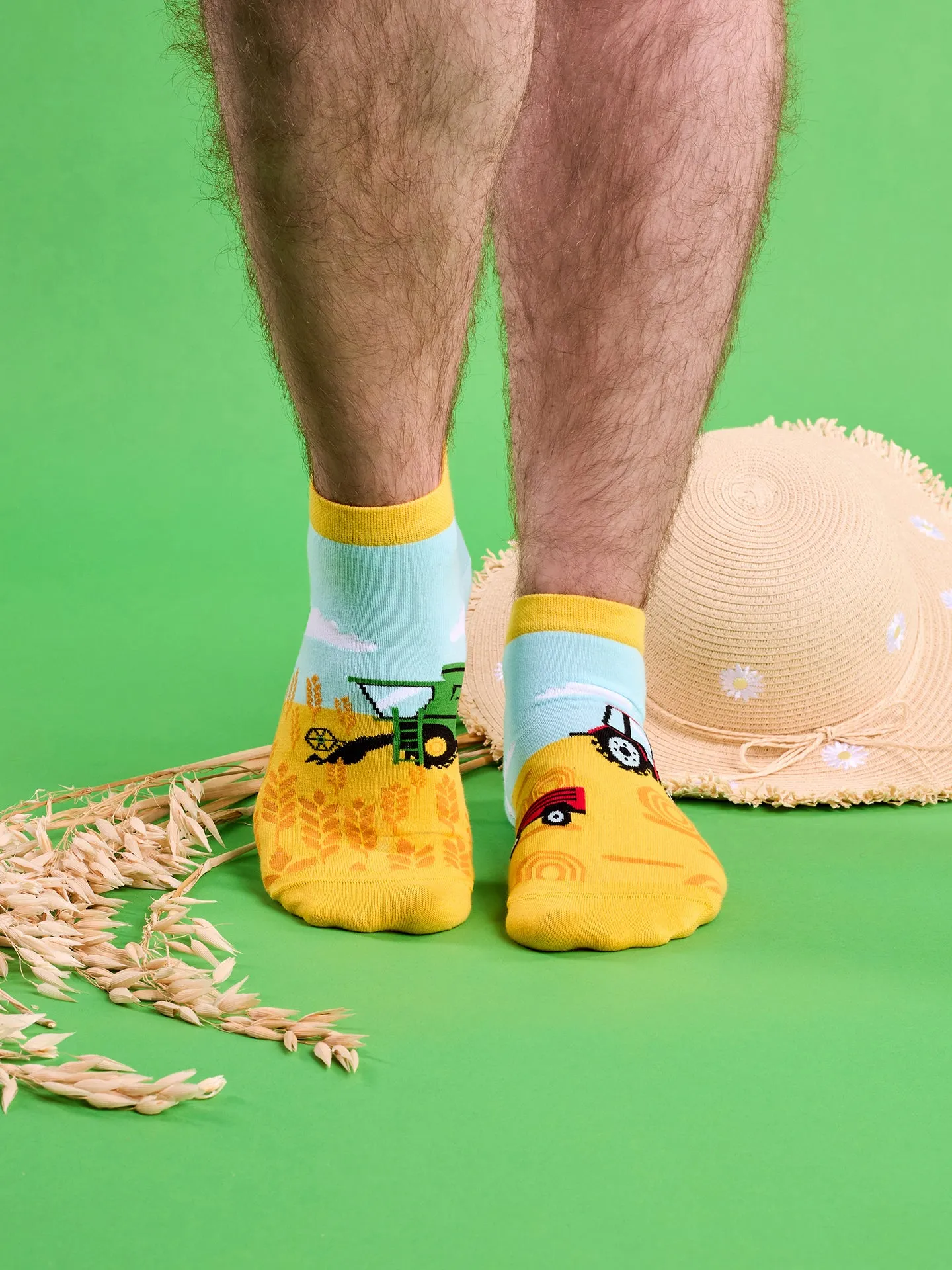 Lustige Knöchelsocken Traktor - Image 4