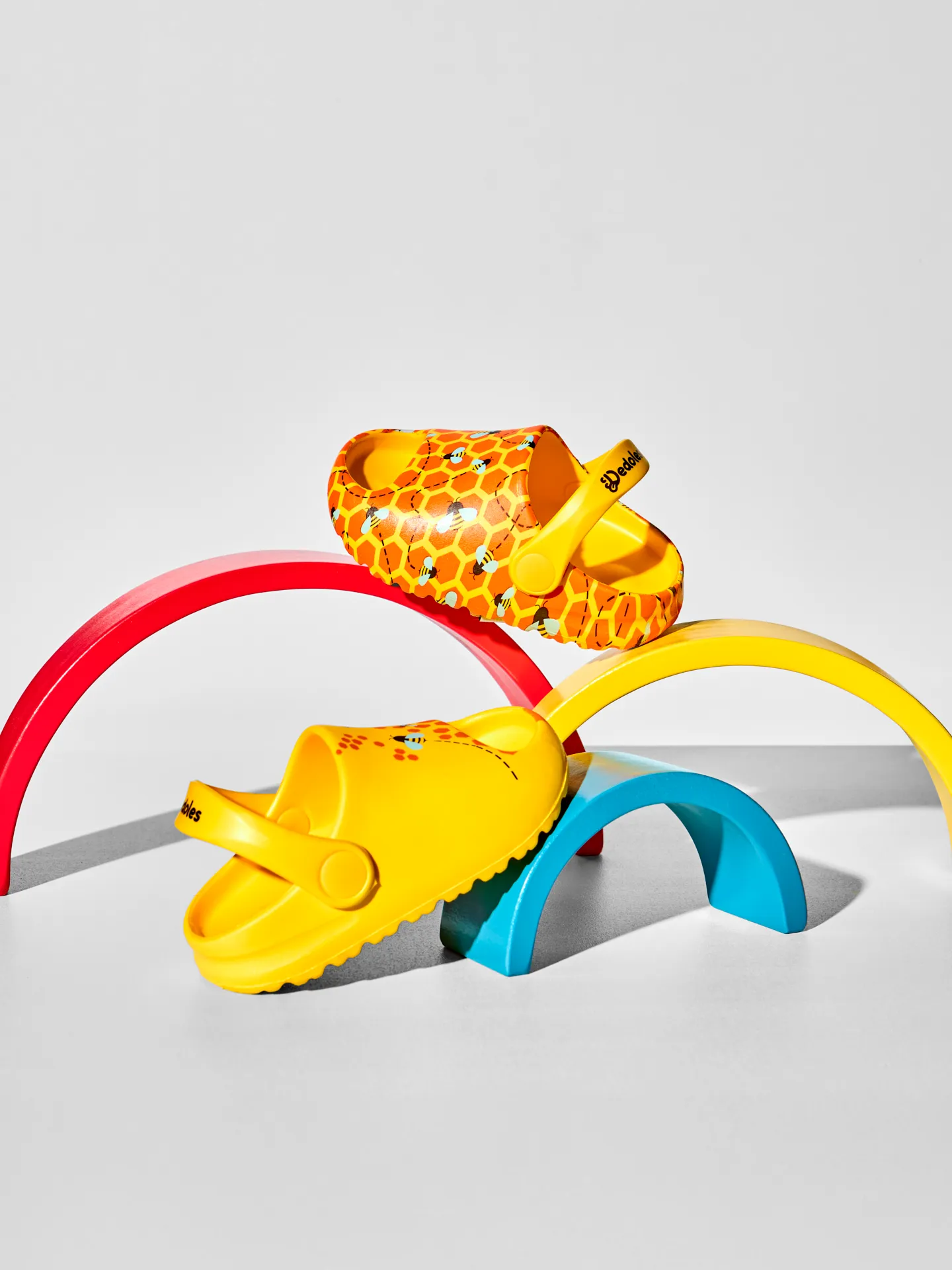 Lustige chunky Baby-Clog-Sandalen Bienchen - Image 3