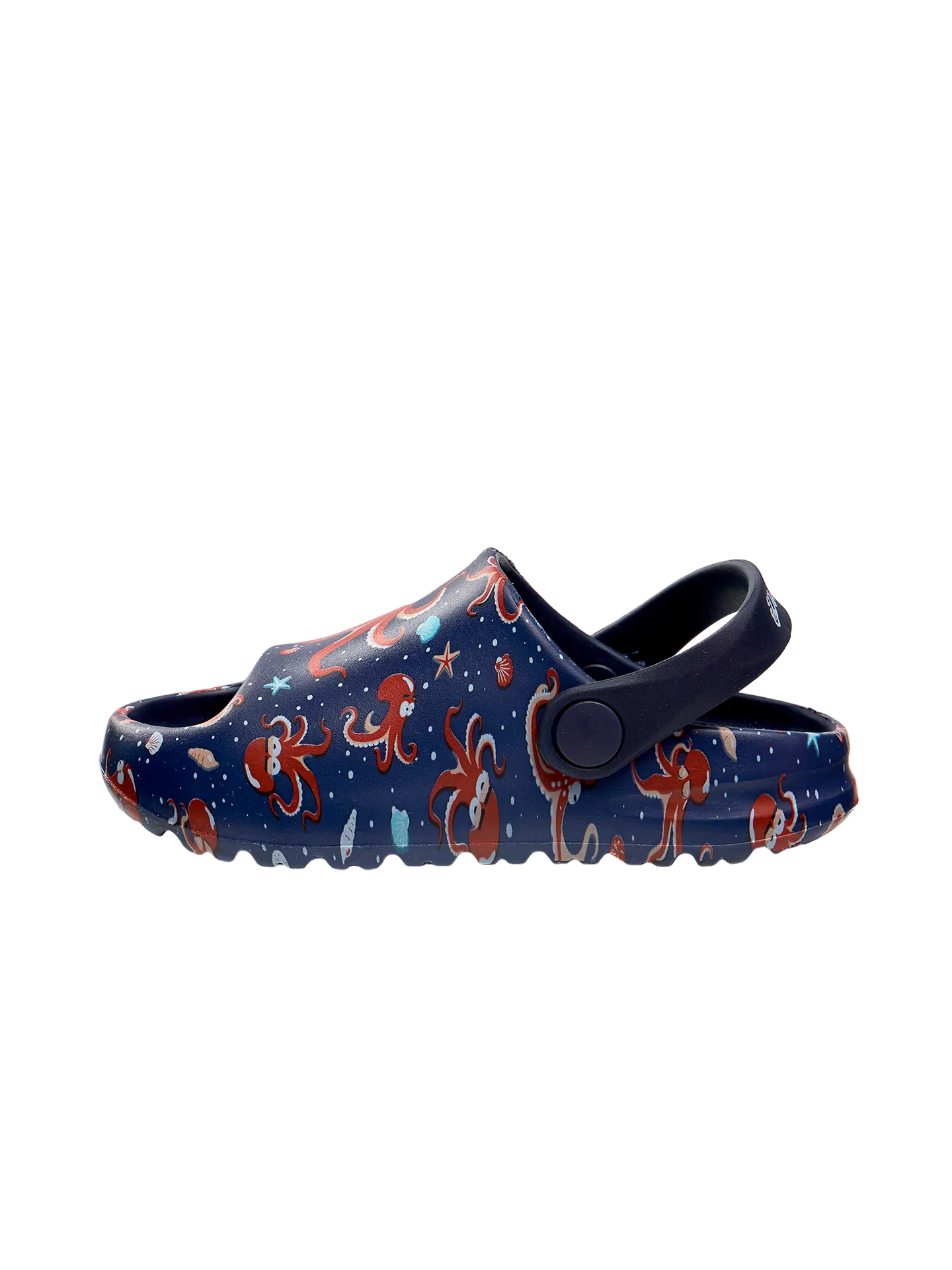 Lustige Baby-Clog-Sandalen mit dicker Sohle Roter Oktopus - Image 4