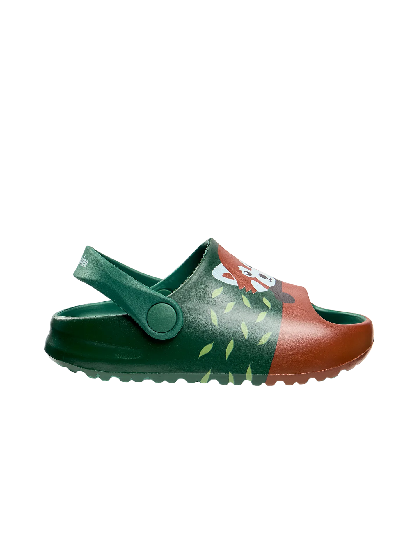 Lustige Baby-Clog-Sandalen mit dicker Sohle Roter Panda - Image 6