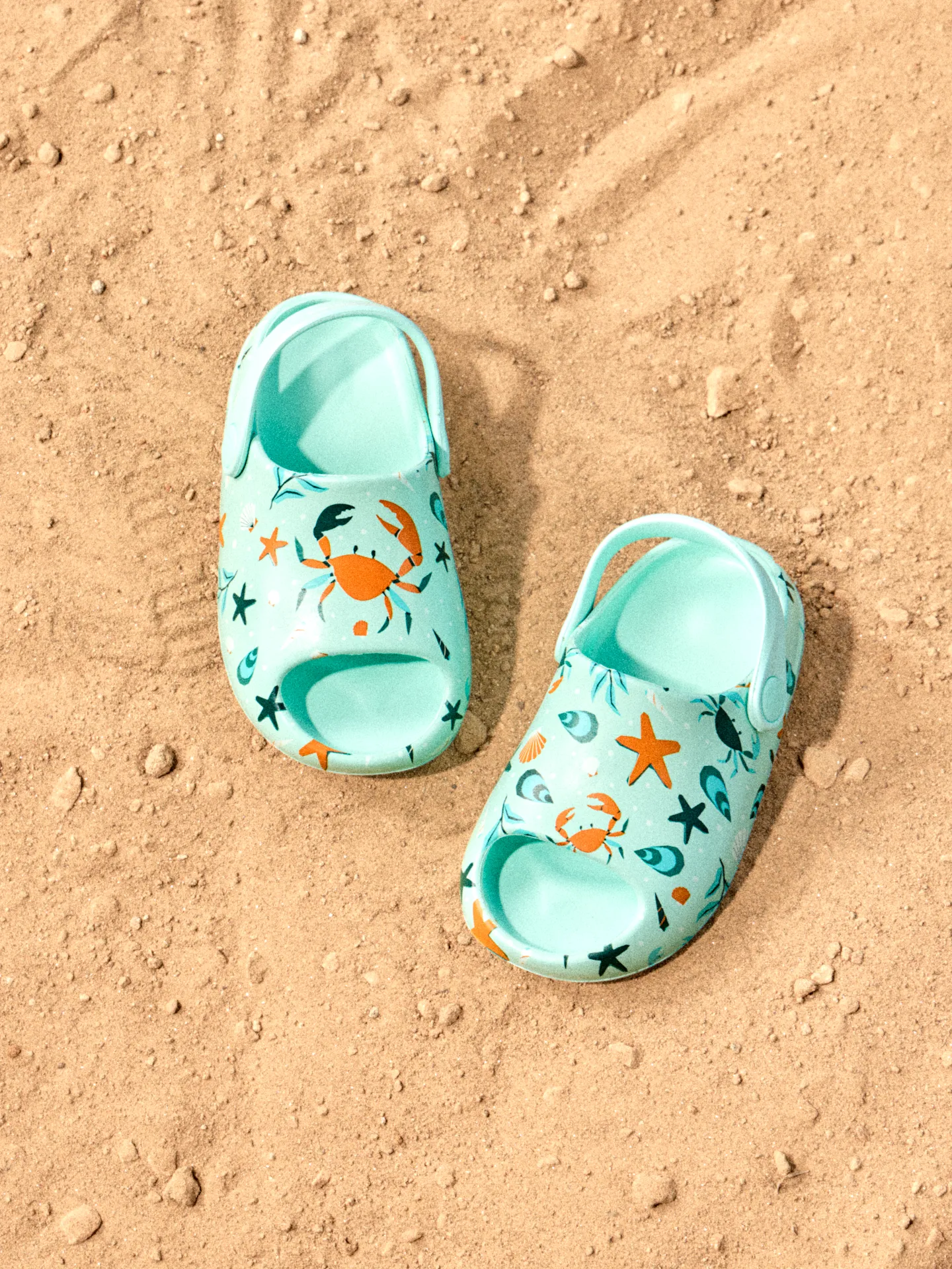 Lustige Baby-Clog-Sandalen mit dicker Sohle Muscheln - Image 3