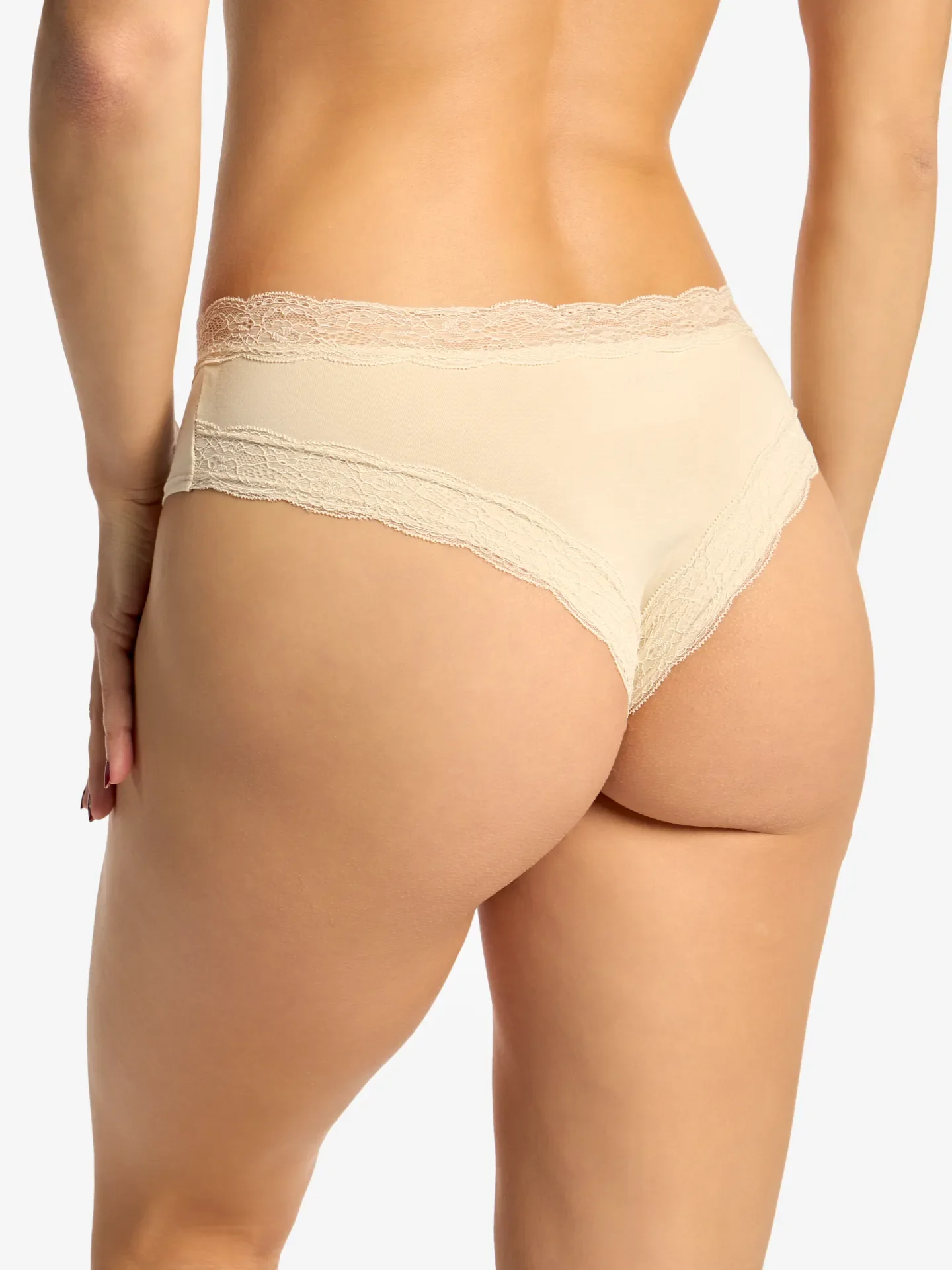 Beige Spitzenhöschen für Frauen - Image 4