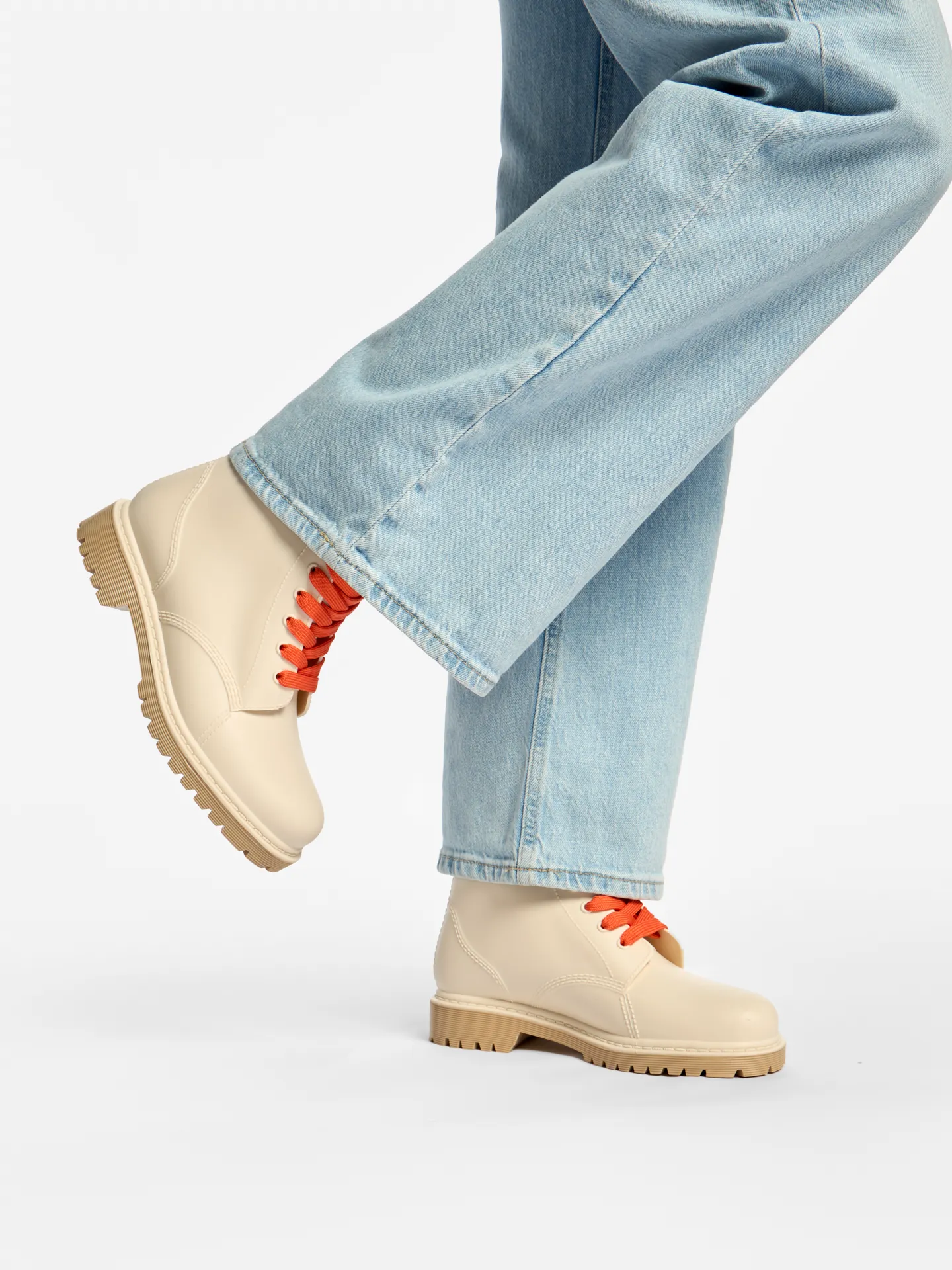Beige Regenstiefel für Frauen - Image 5