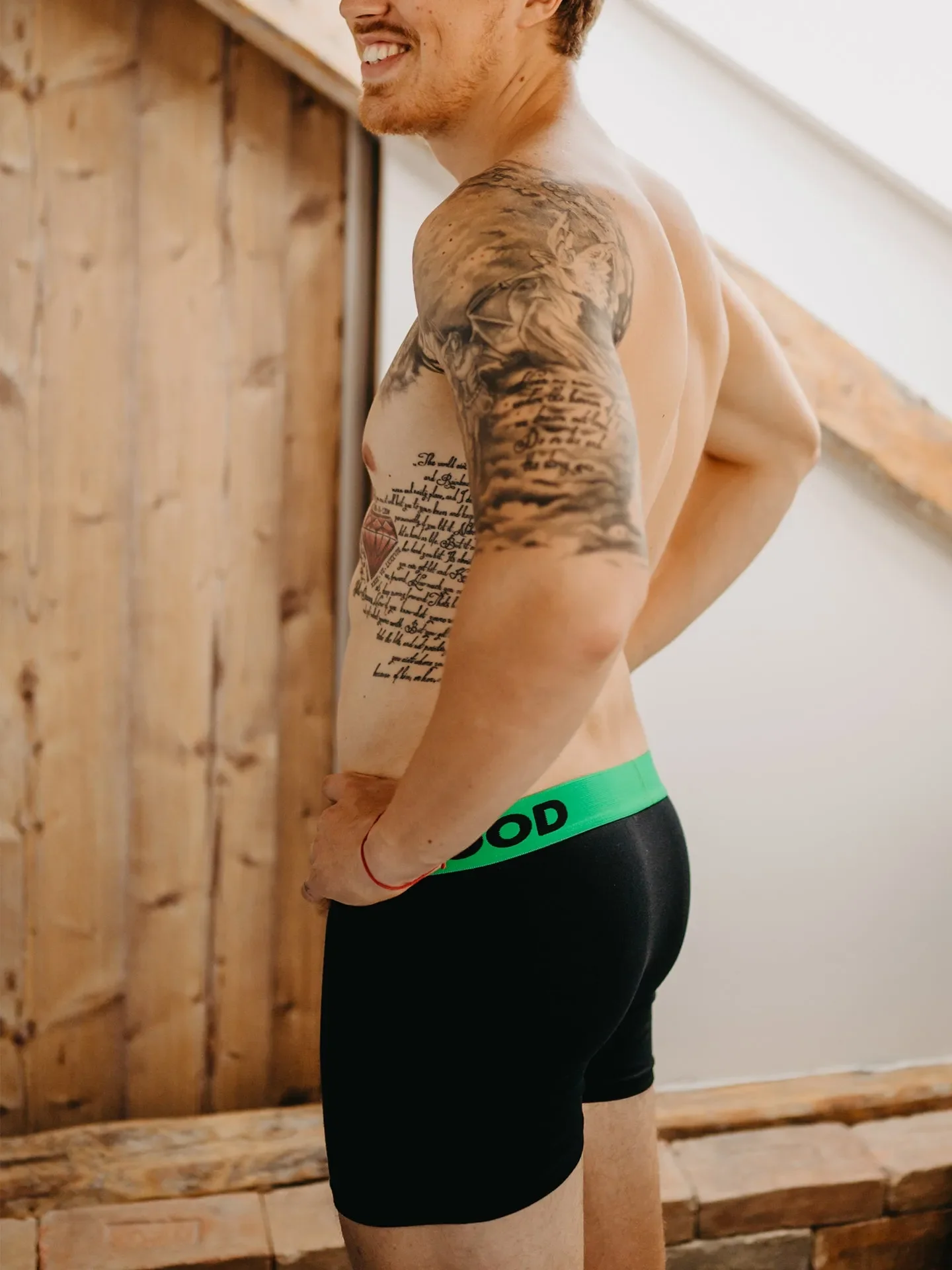 Herren Boxershorts Schwarz - Image 6