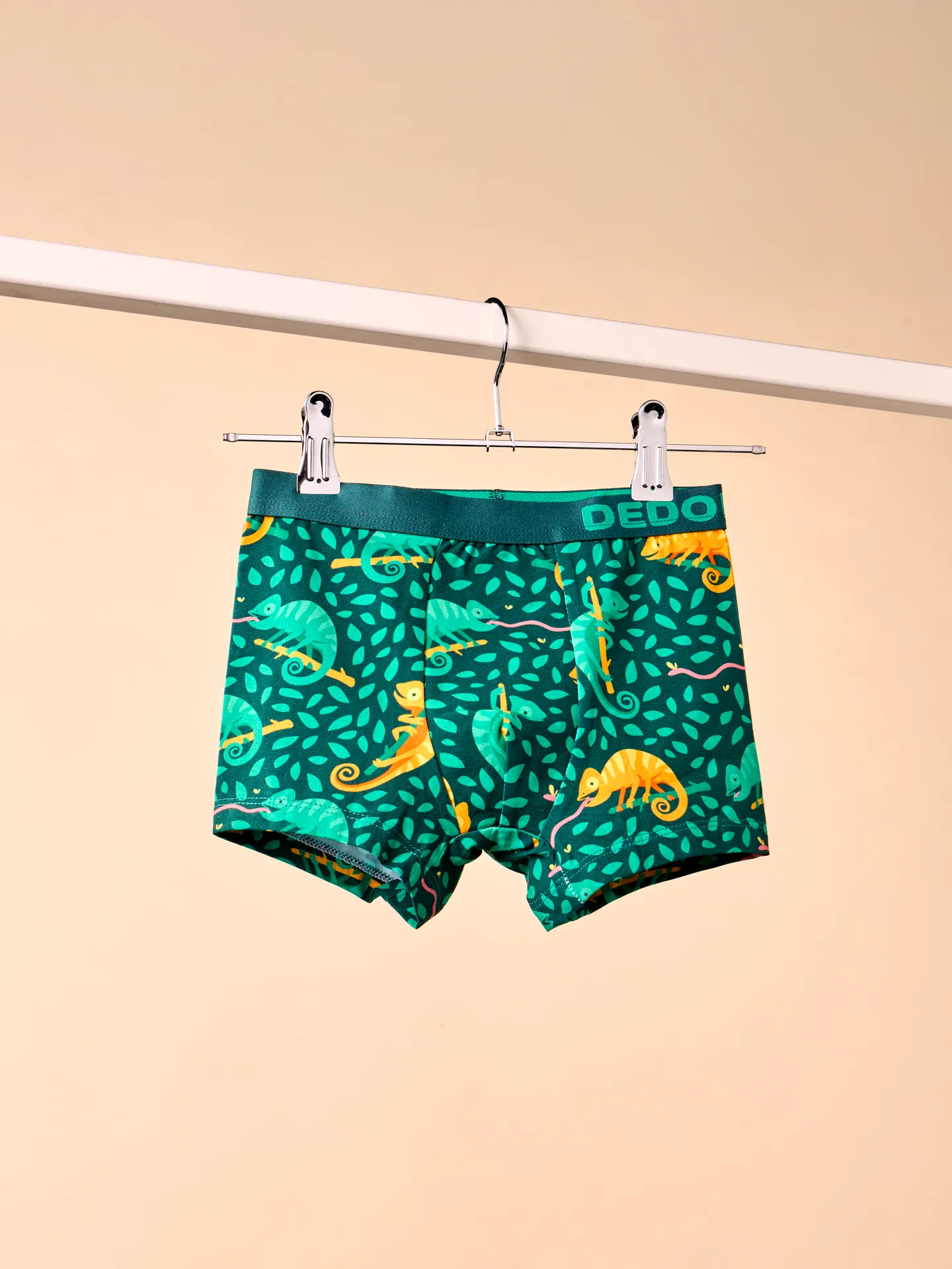 Lustige Boxershorts für Jungen Chamäleon auf der Jagd - Image 3