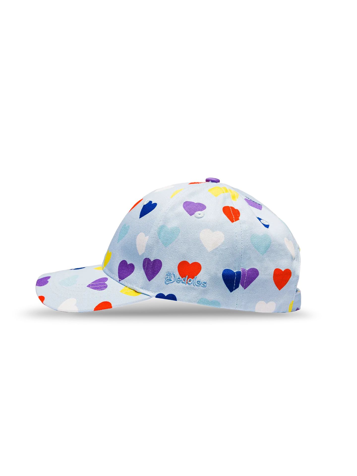 Lustige Kappe Bunte Herzen - Image 4