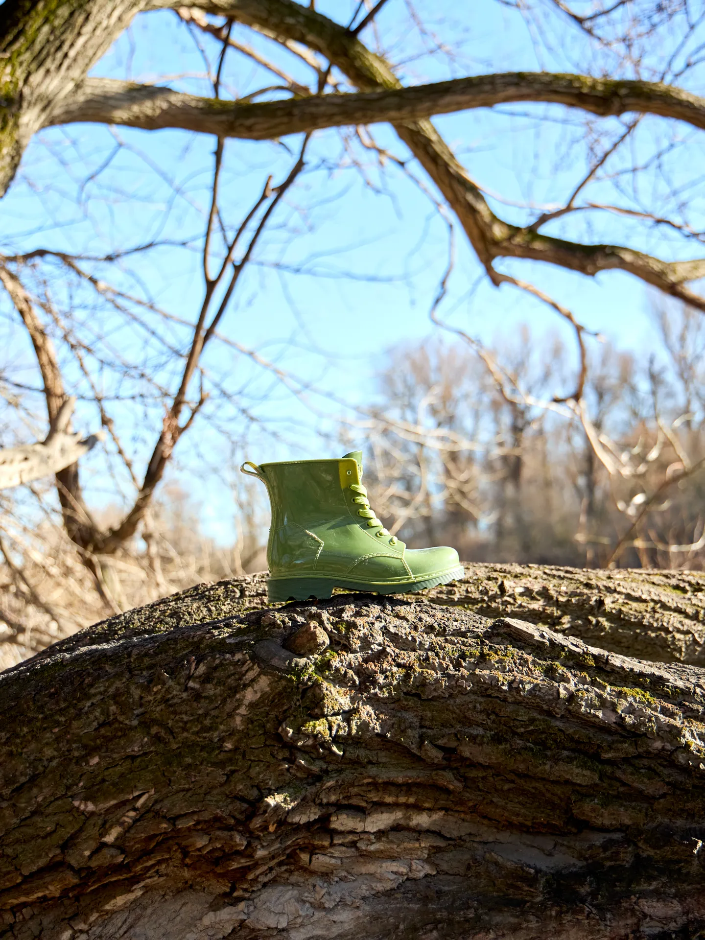 Zederngrüne Regenstiefel für Kinder - Image 5