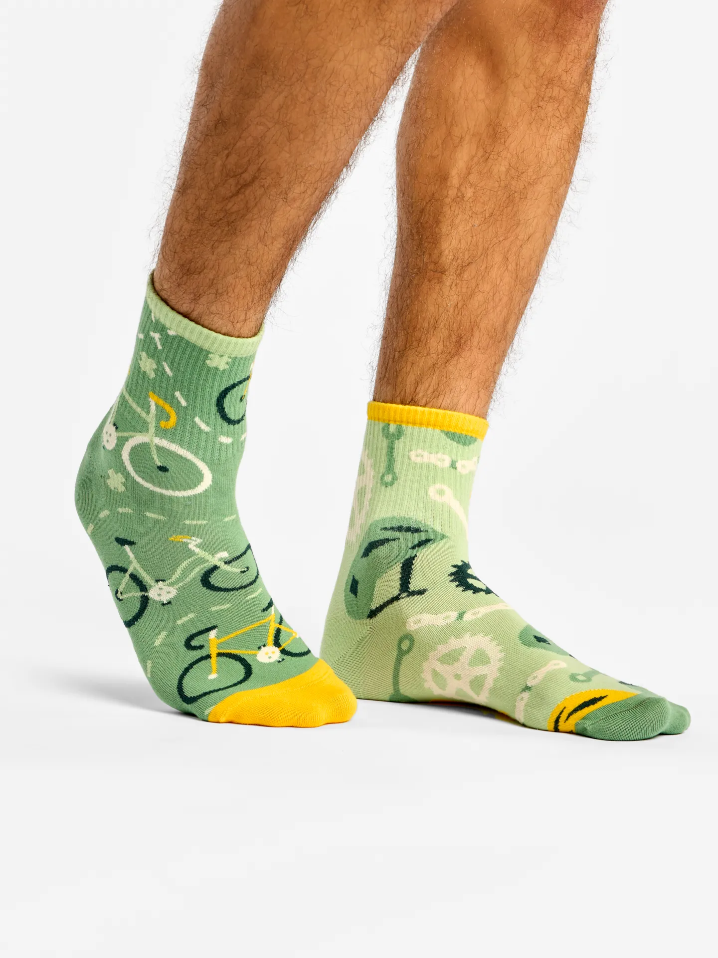 Lustige Crewsocken Radfahren - Image 3