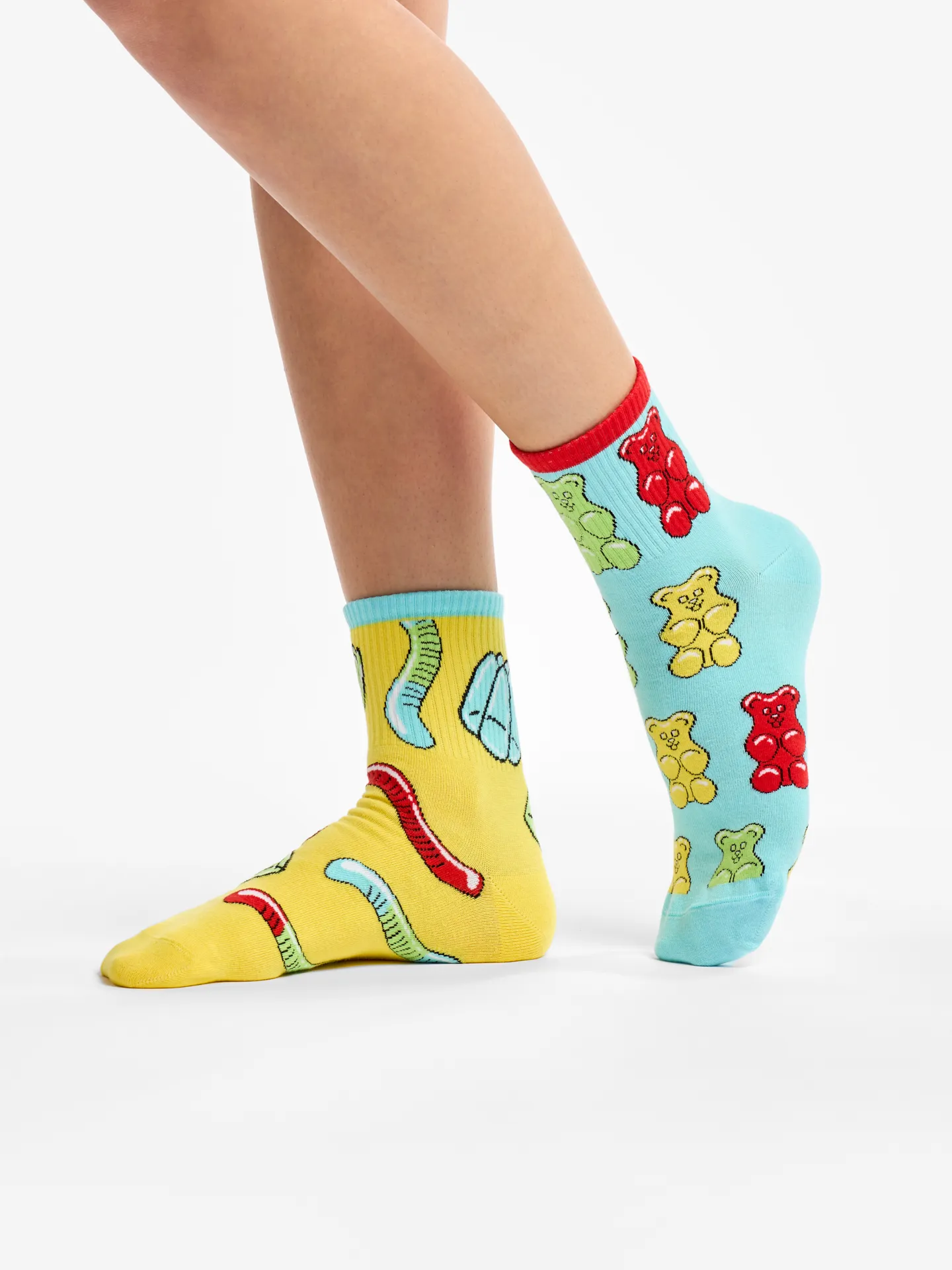 Lustige Crewsocken Gummibären - Image 2