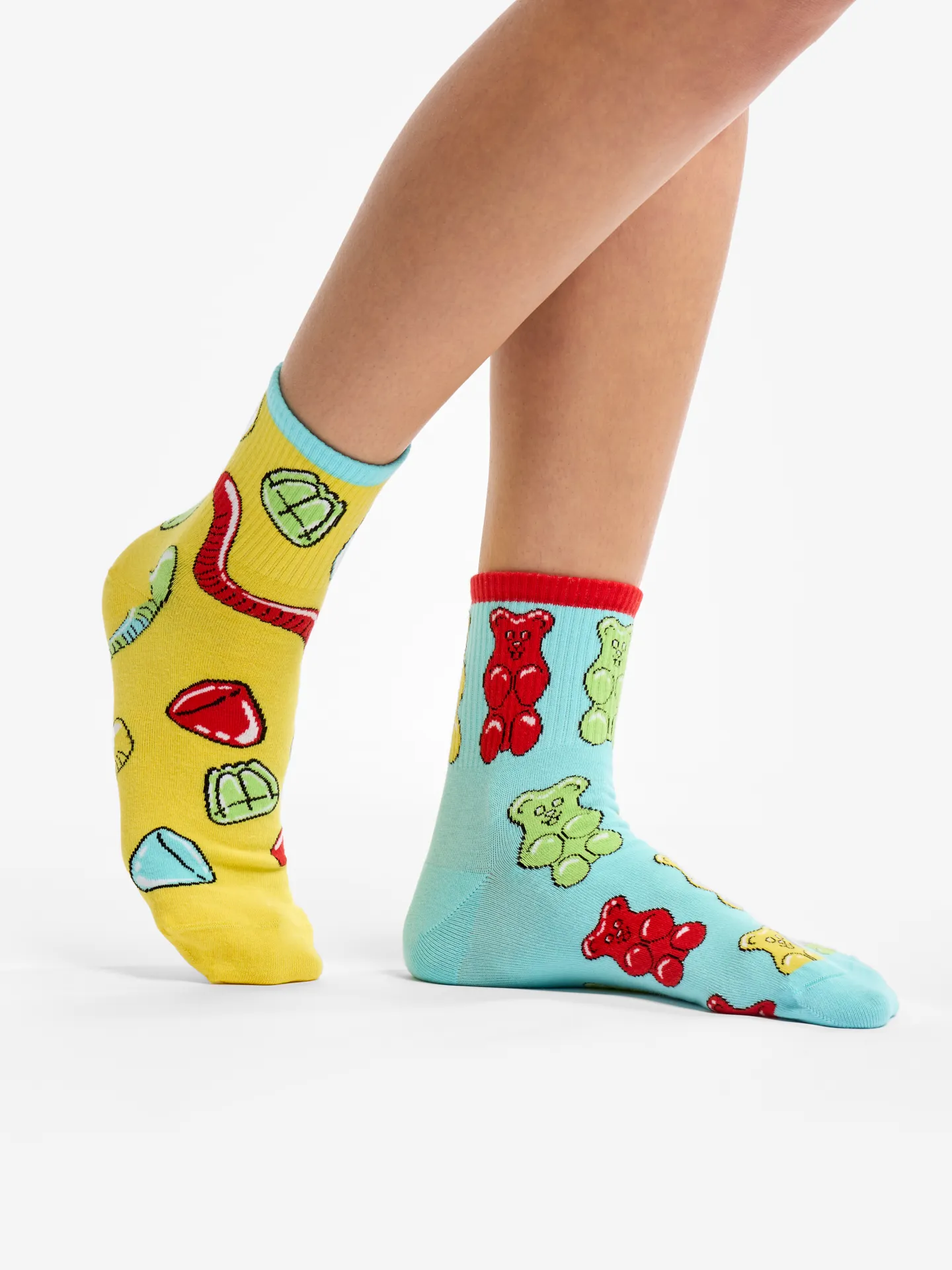 Lustige Crewsocken Gummibären - Image 3