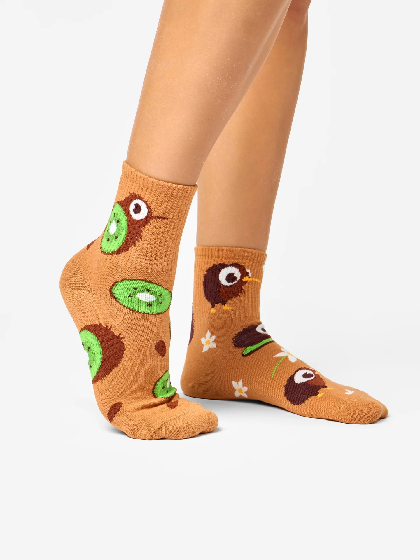 Lustige Crewsocken Kiwi der Vogel - Image 2