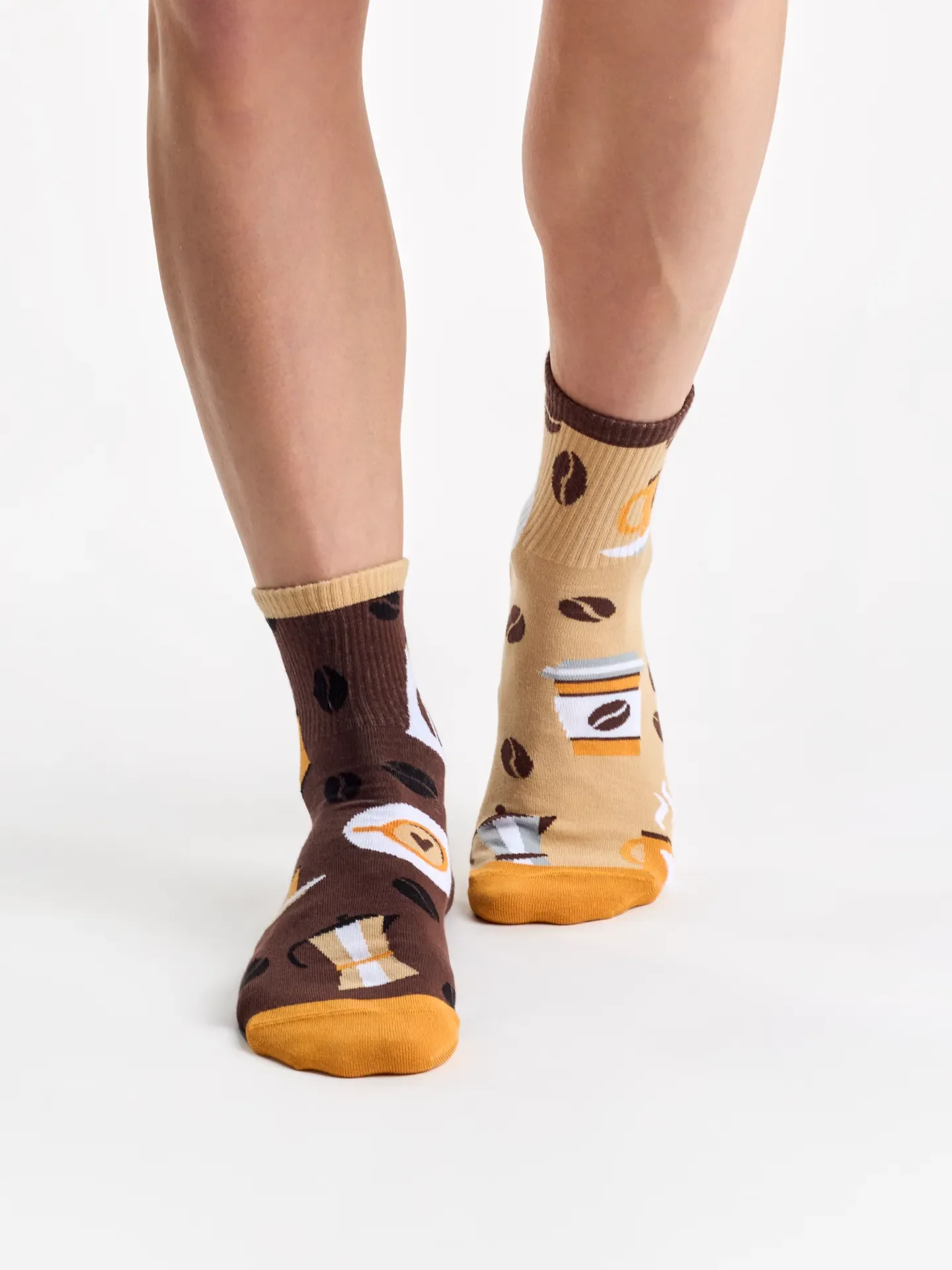 Lustige Crewsocken Morgenkaffee - Image 2