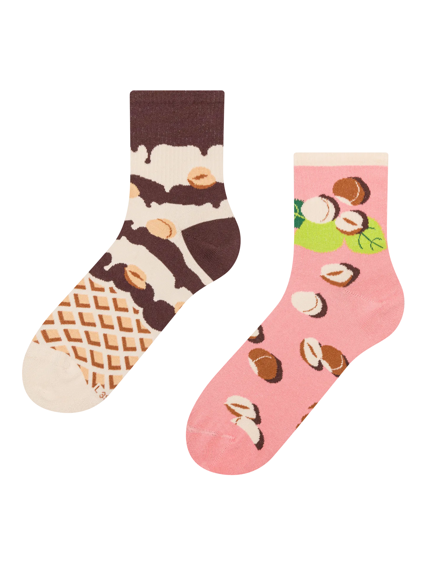 Lustige Crewsocken Nusskeks