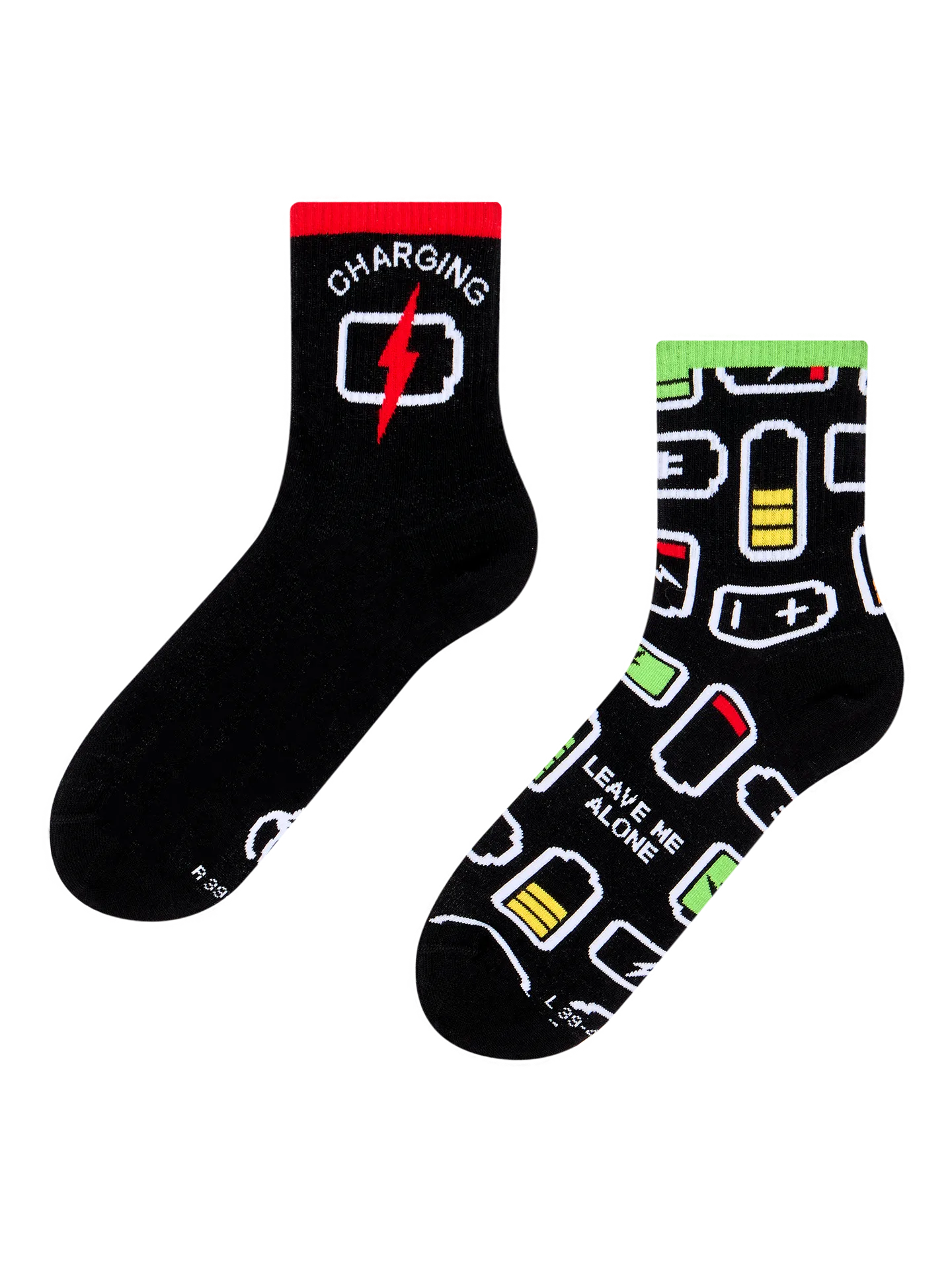 Lustige Crewsocken Soziales Aufladen