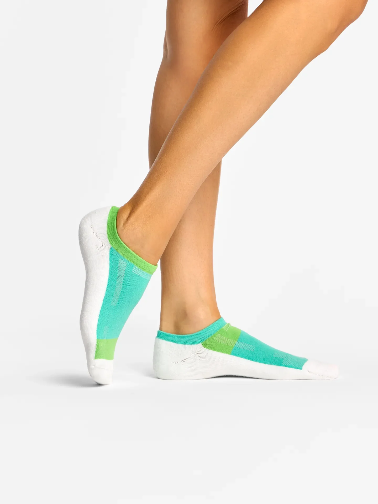Grüne und minzgrüne funktionelle Sneakersocken - Image 3