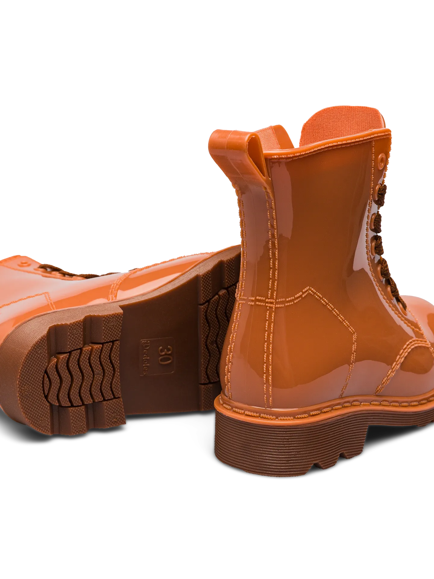 Haselnussbraune Regenstiefel für Kinder - Image 3