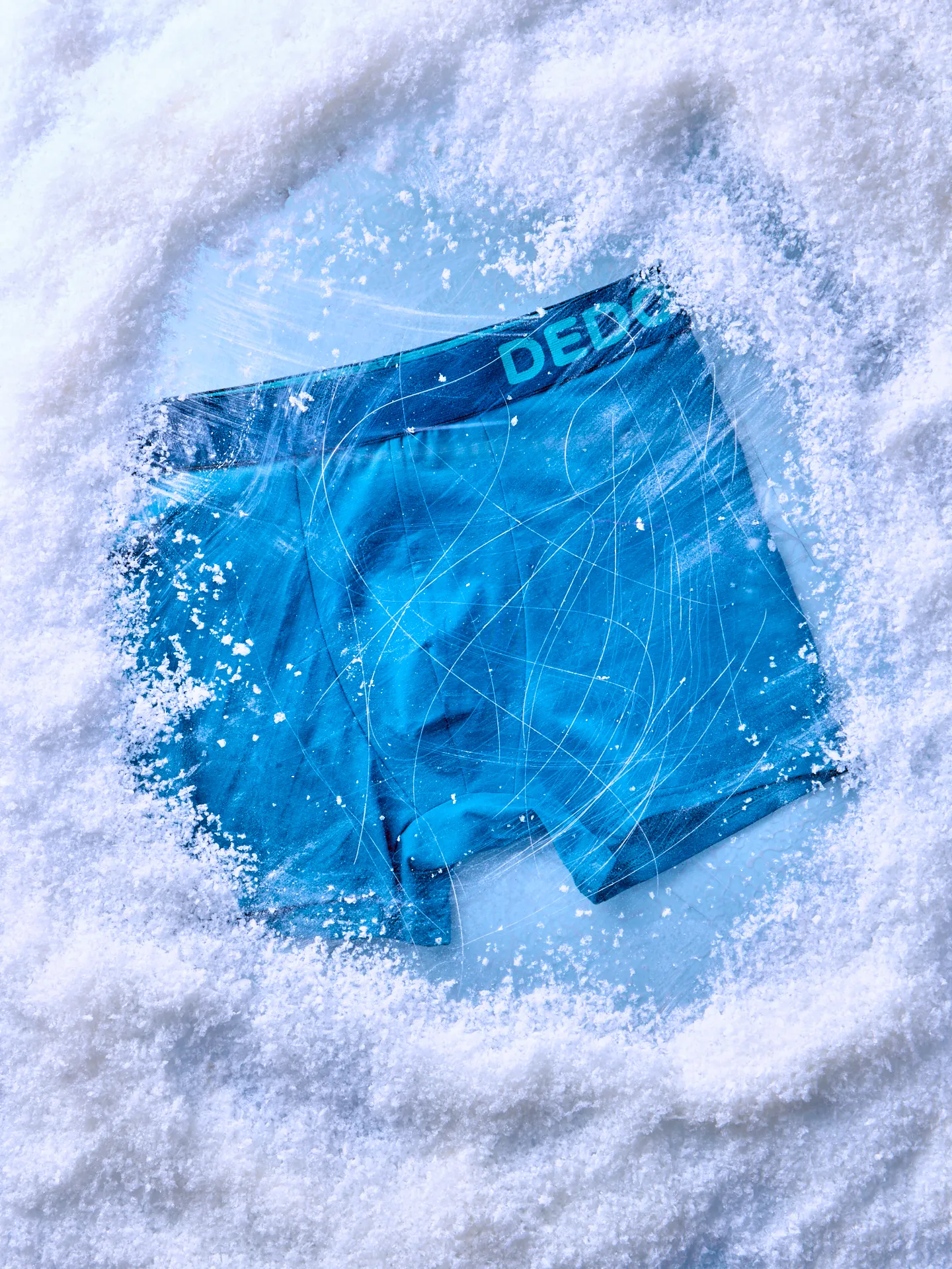 Eisbergblaue Boxershorts für Männer - Image 2