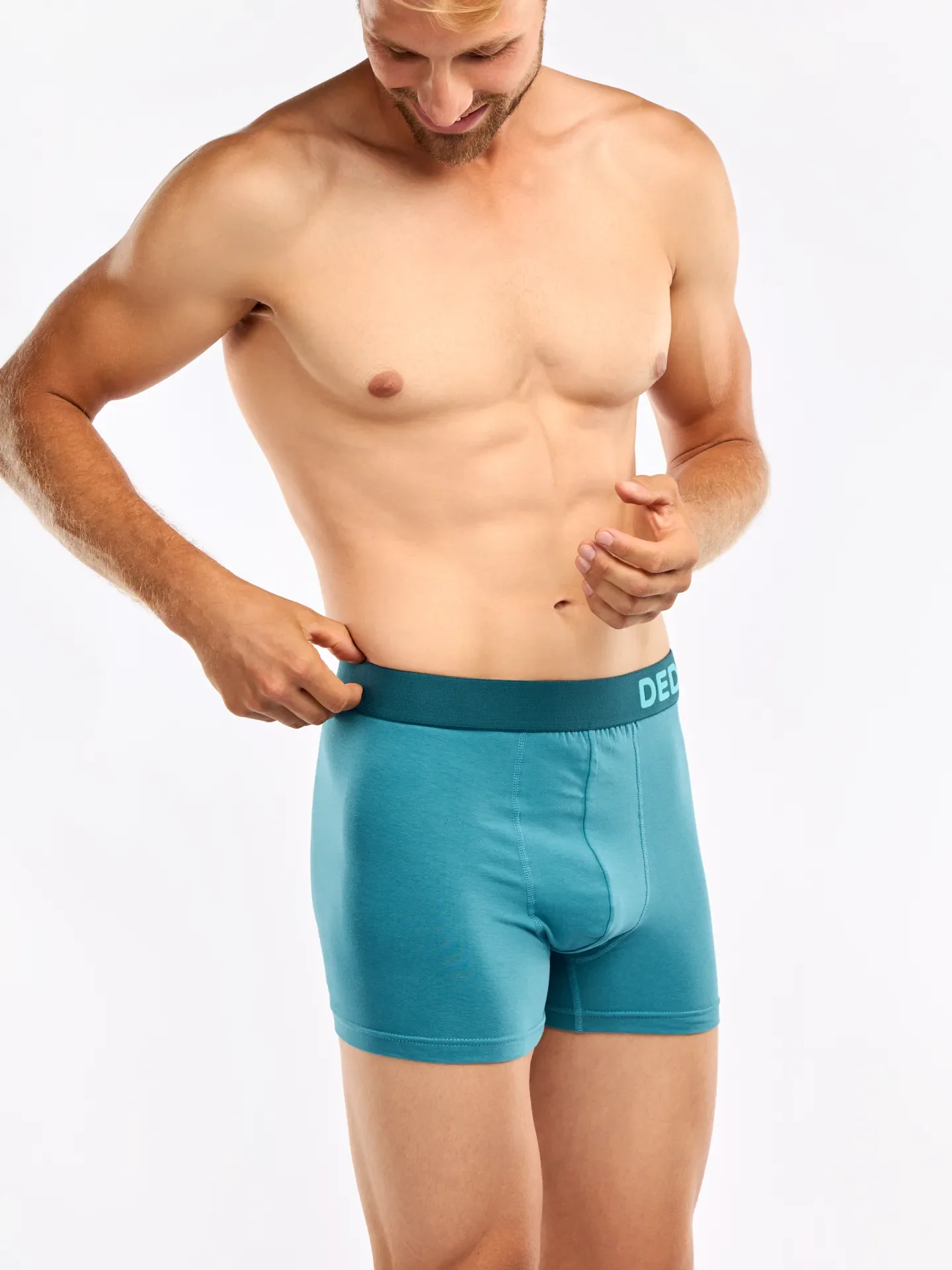 Eisbergblaue Boxershorts für Männer - Image 4