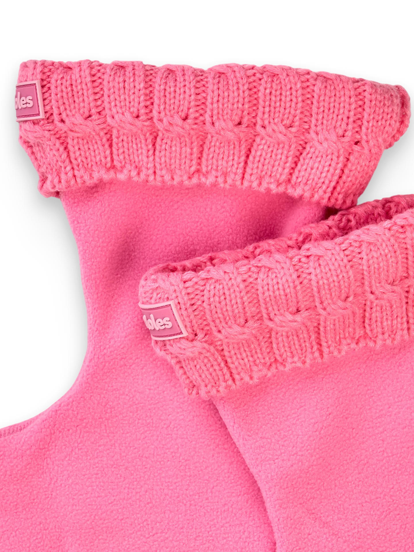 Isolierte Stiefelsocken für Regenstiefel Begonie-Rosa - Image 4