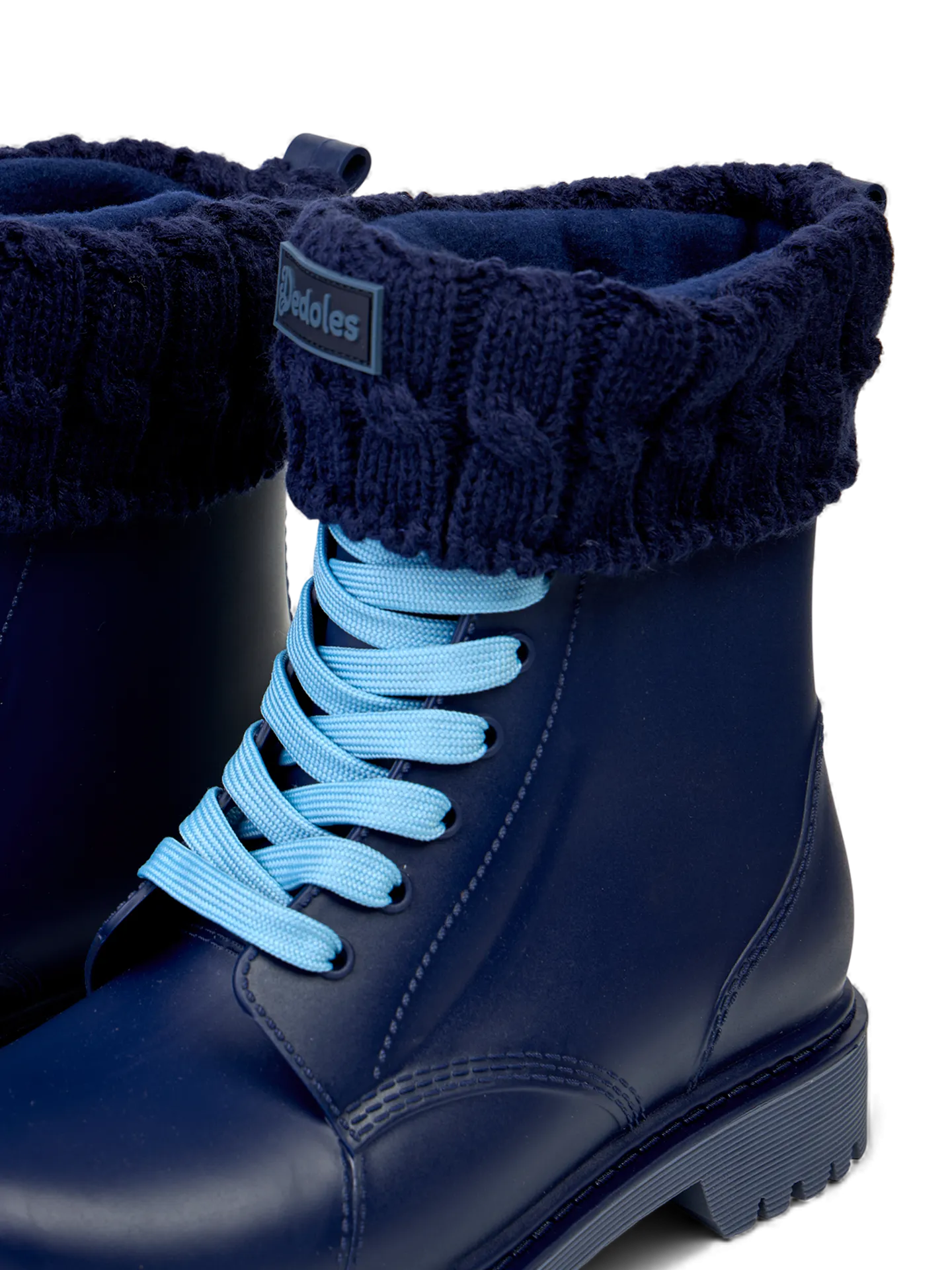 Isolierte Stiefelsocken für Regenstiefel Tiefblau - Image 4
