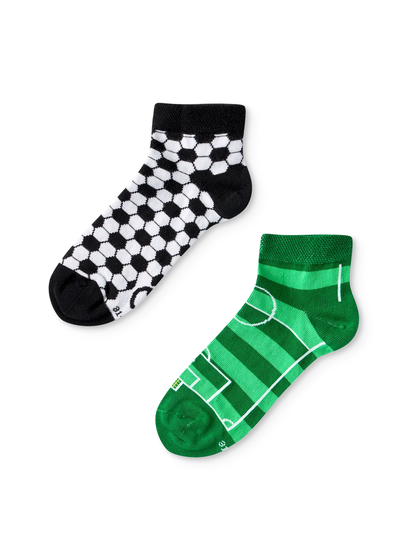 Lustige Knöchelsocken für Kinder Fußball