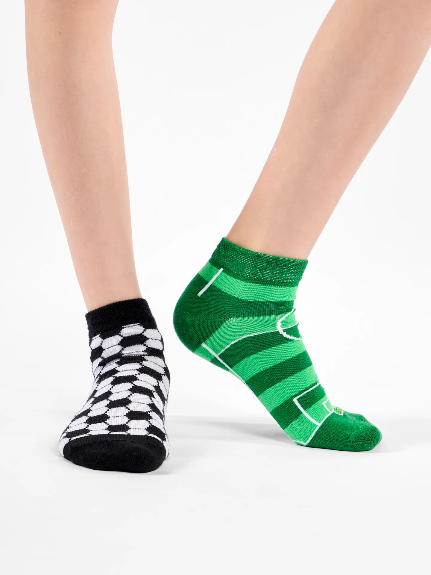 Lustige Knöchelsocken für Kinder Fußball - Image 2
